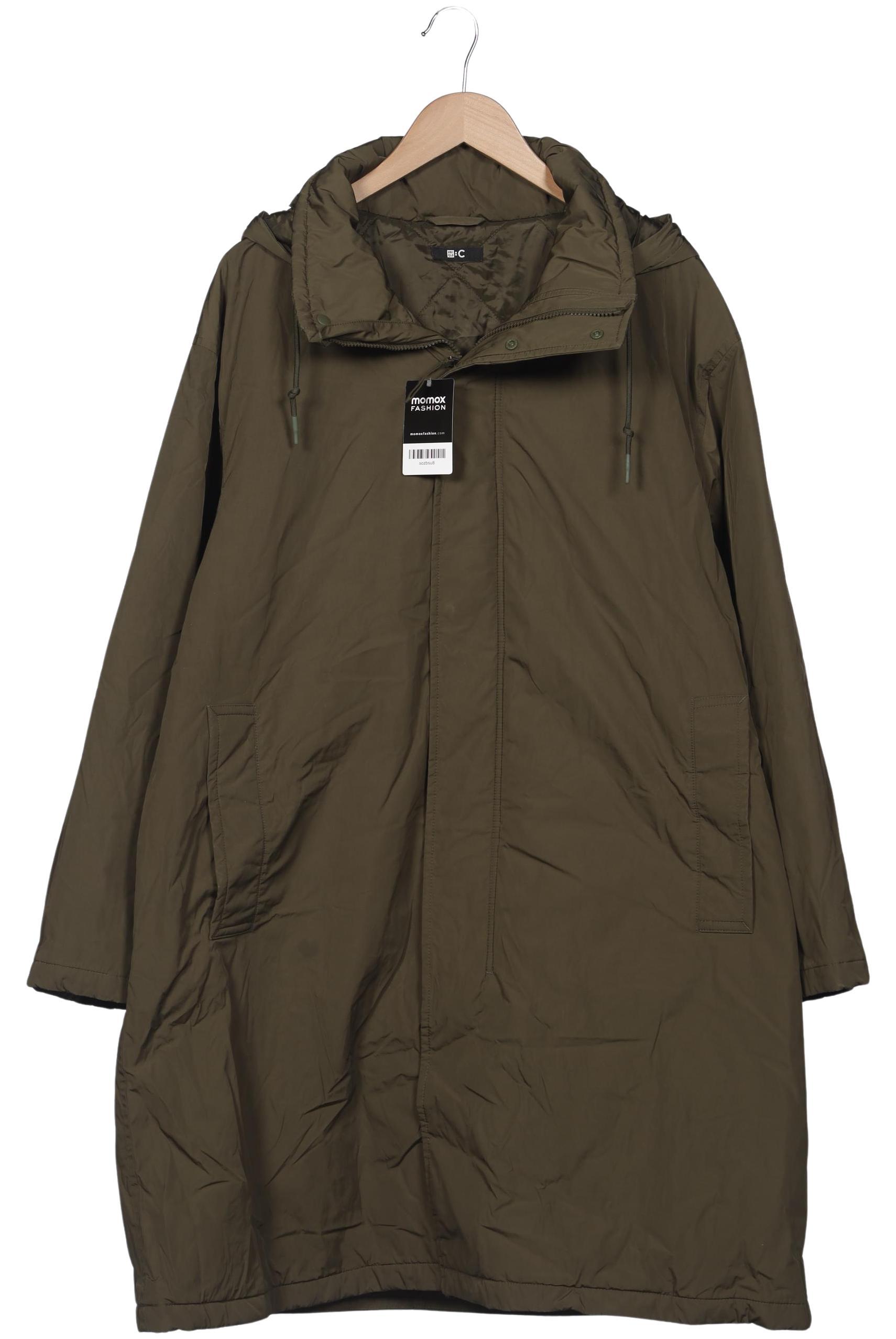 

uniqlo Herren Mantel, grün, Gr. 48