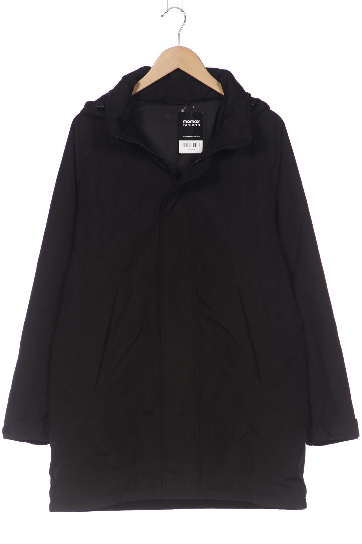 

uniqlo Herren Mantel, schwarz, Gr. 46