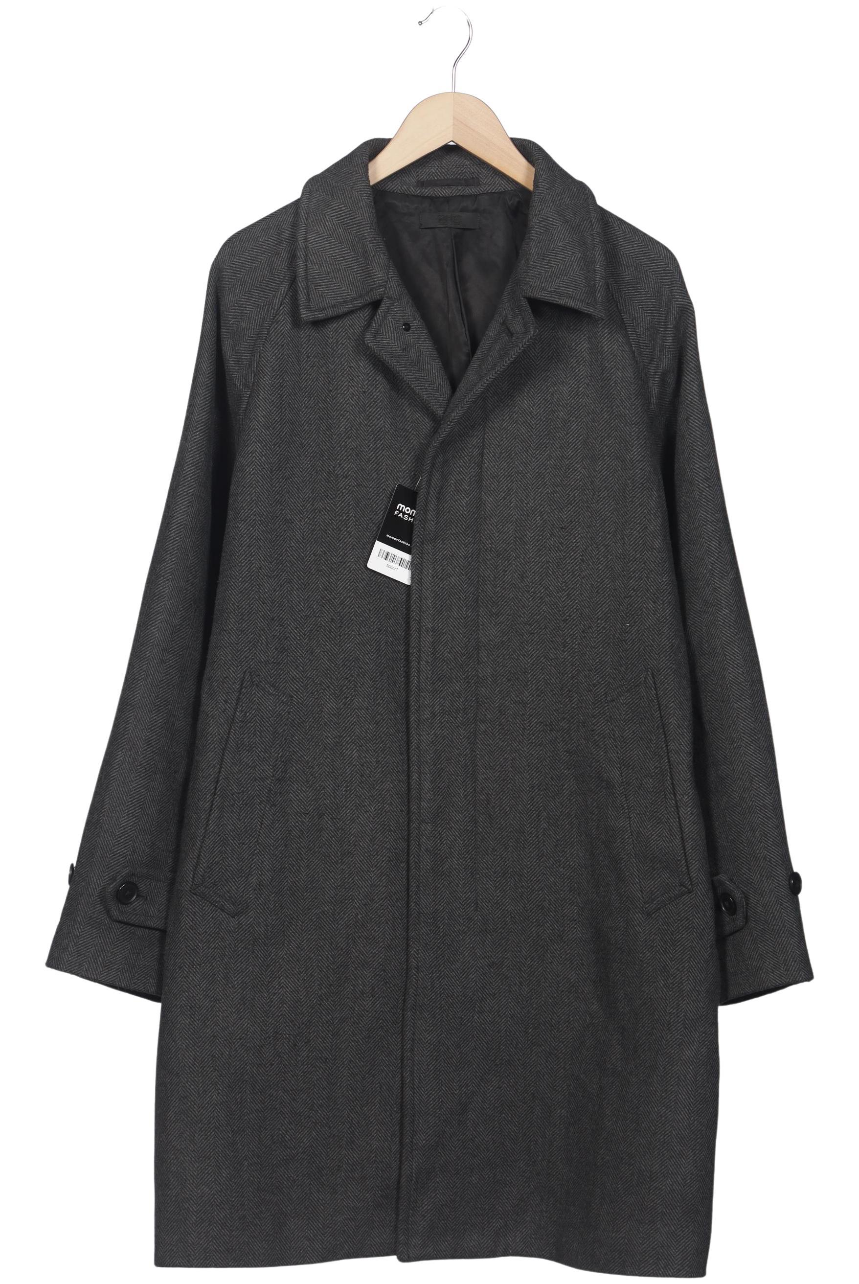 

uniqlo Herren Mantel, grau, Gr. 52