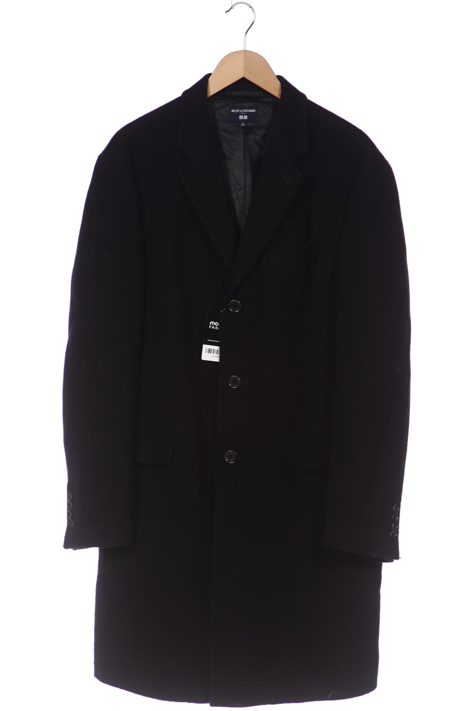 

uniqlo Herren Mantel, schwarz, Gr. 54