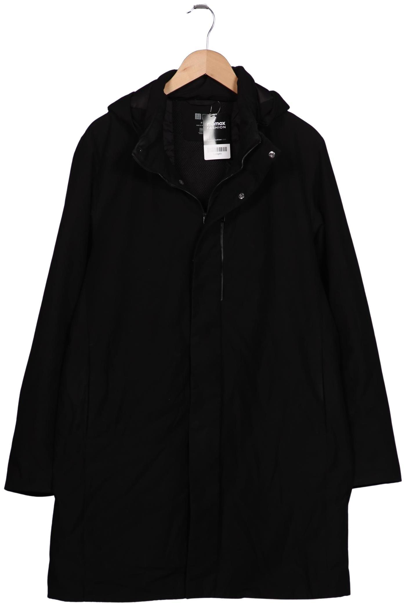 

uniqlo Herren Mantel, schwarz, Gr. 48