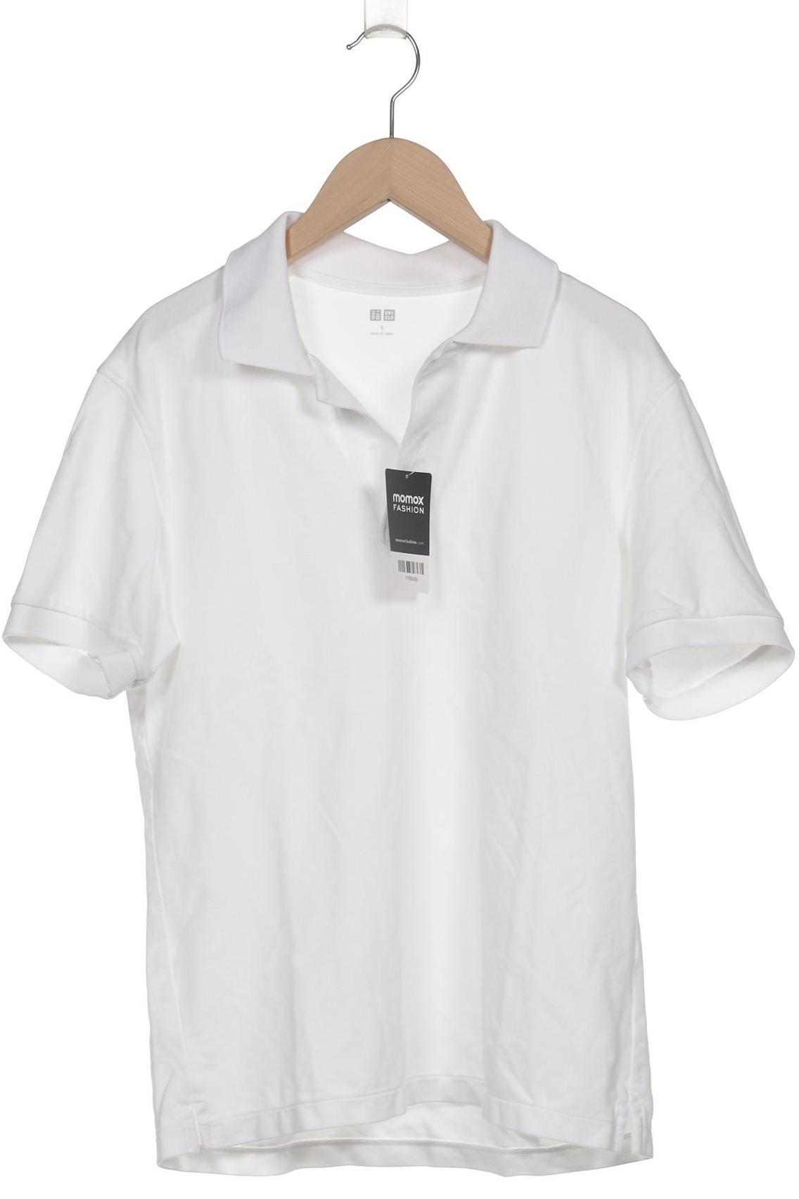 

uniqlo Herren Poloshirt, weiß, Gr. 46