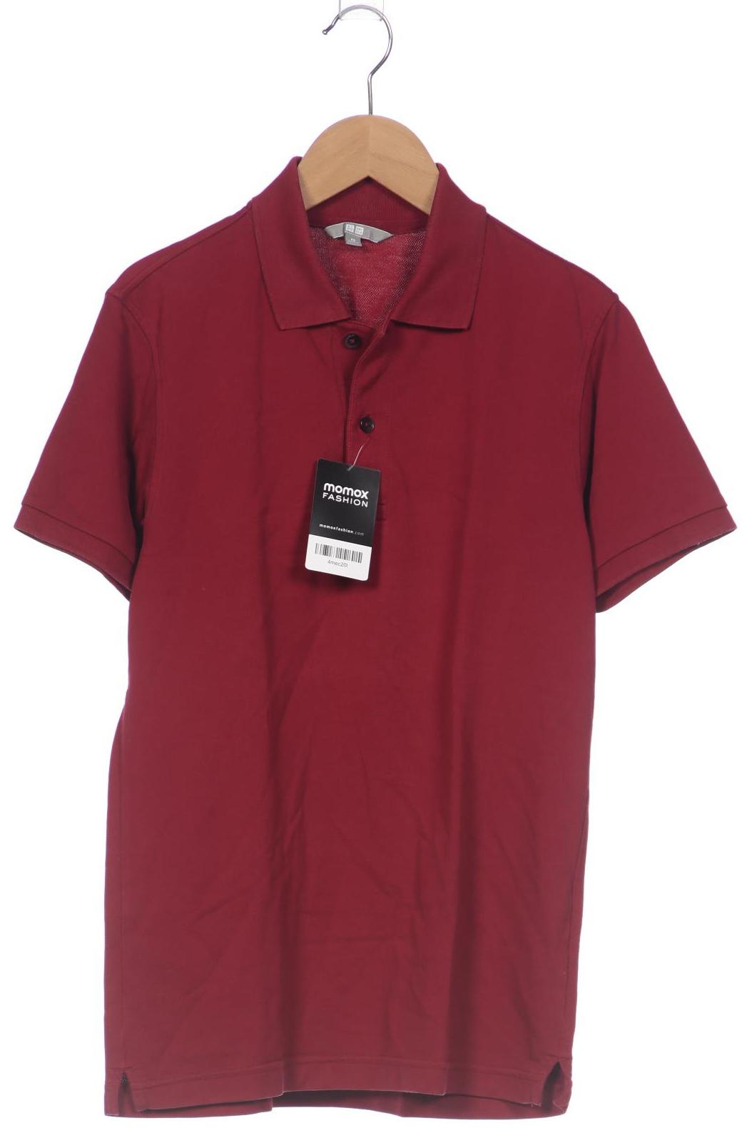 

uniqlo Herren Poloshirt, bordeaux, Gr. 44