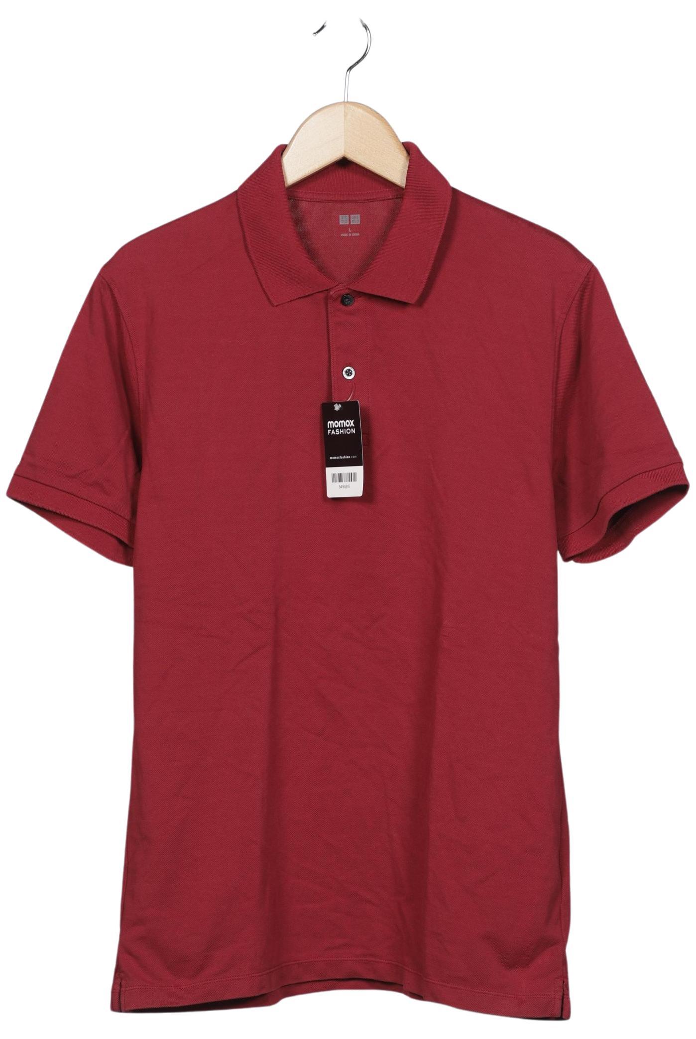 

uniqlo Herren Poloshirt, rot, Gr. 52