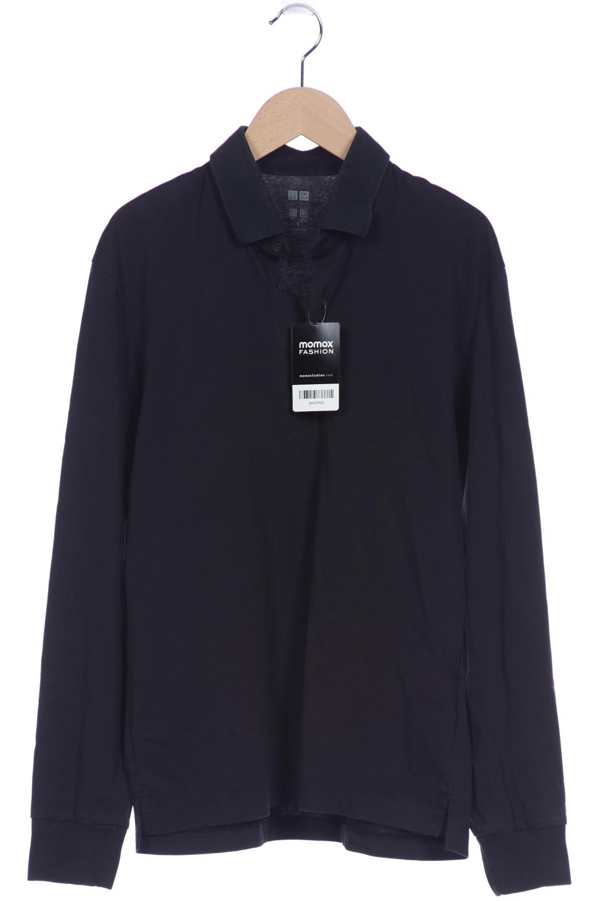 

uniqlo Herren Poloshirt, schwarz, Gr. 46