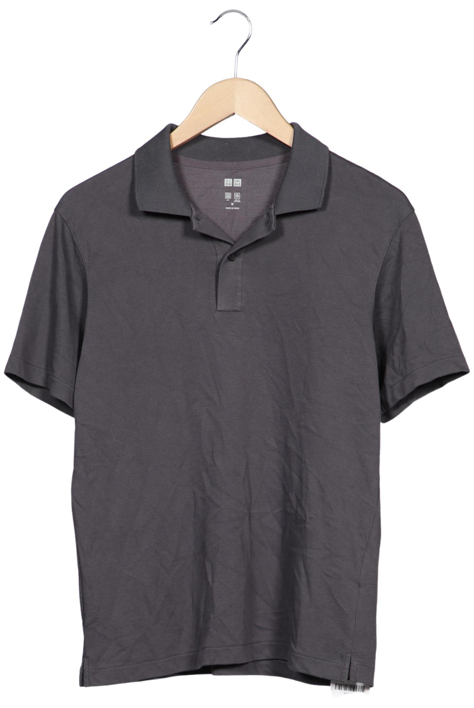 

uniqlo Herren Poloshirt, grau, Gr. 48