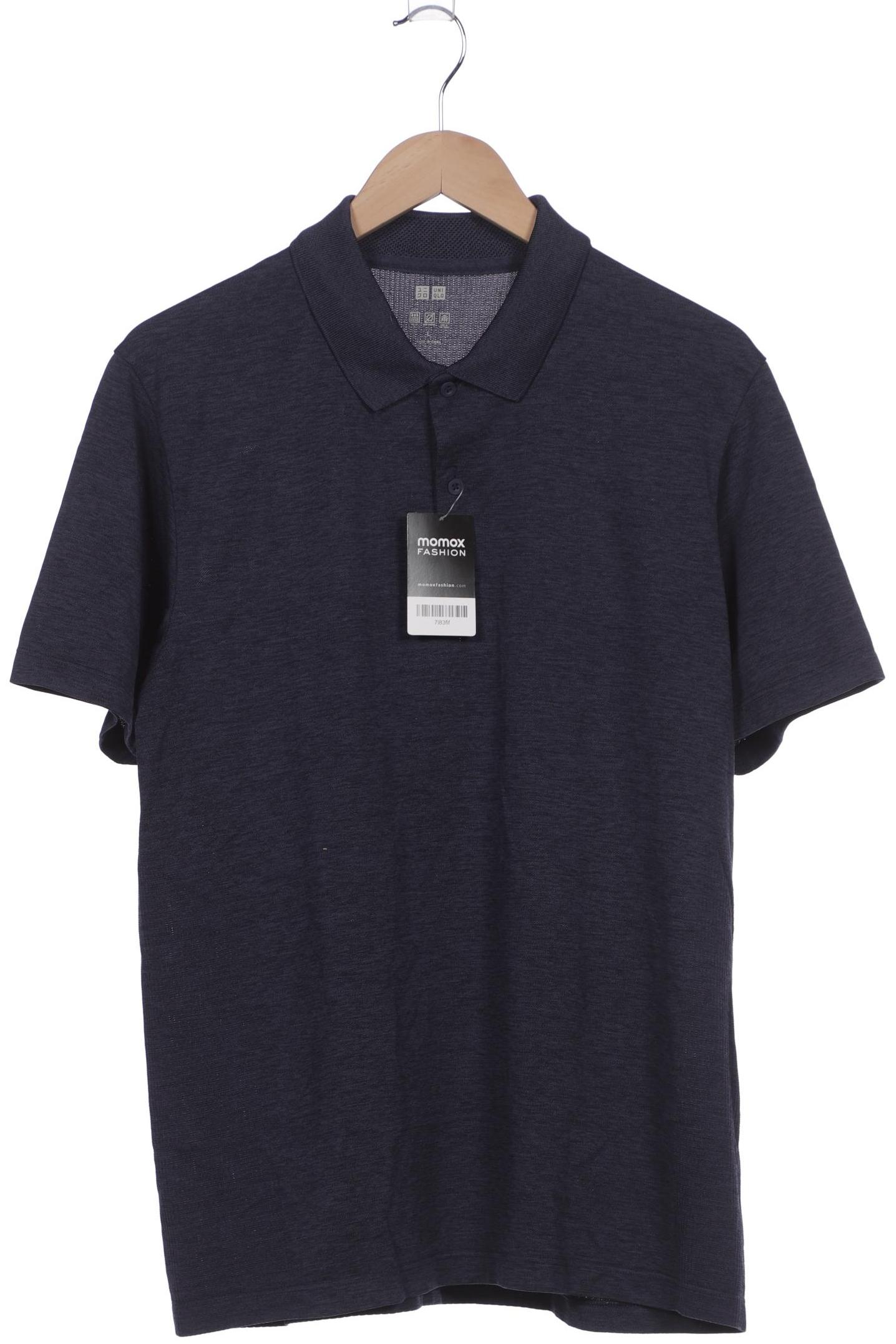 

uniqlo Herren Poloshirt, blau, Gr. 52