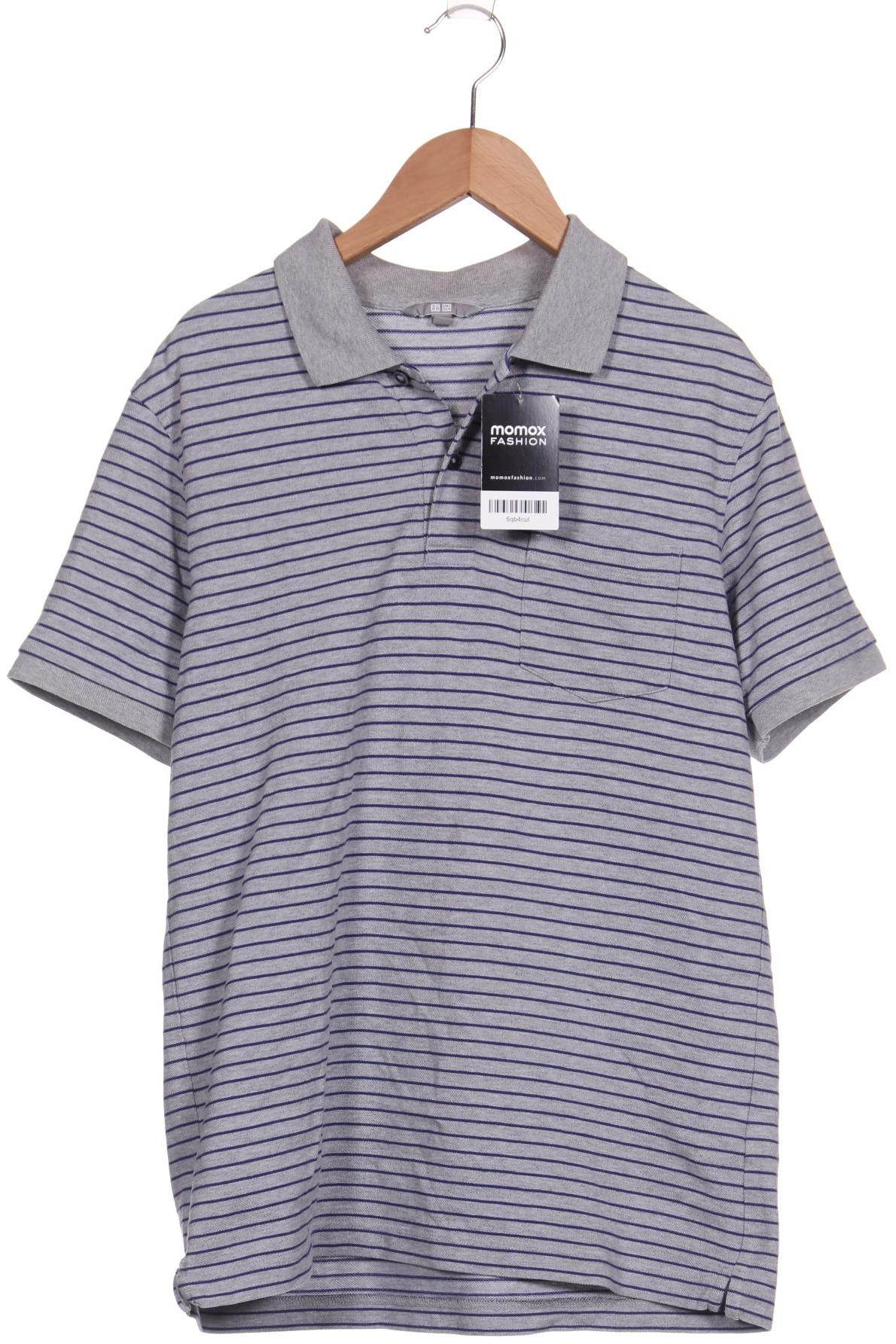 

uniqlo Herren Poloshirt, grau, Gr. 52