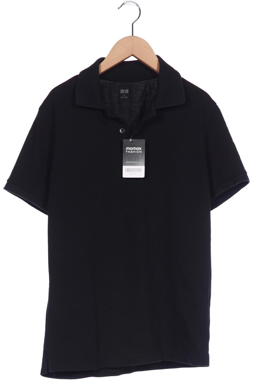 

uniqlo Herren Poloshirt, schwarz, Gr. 46