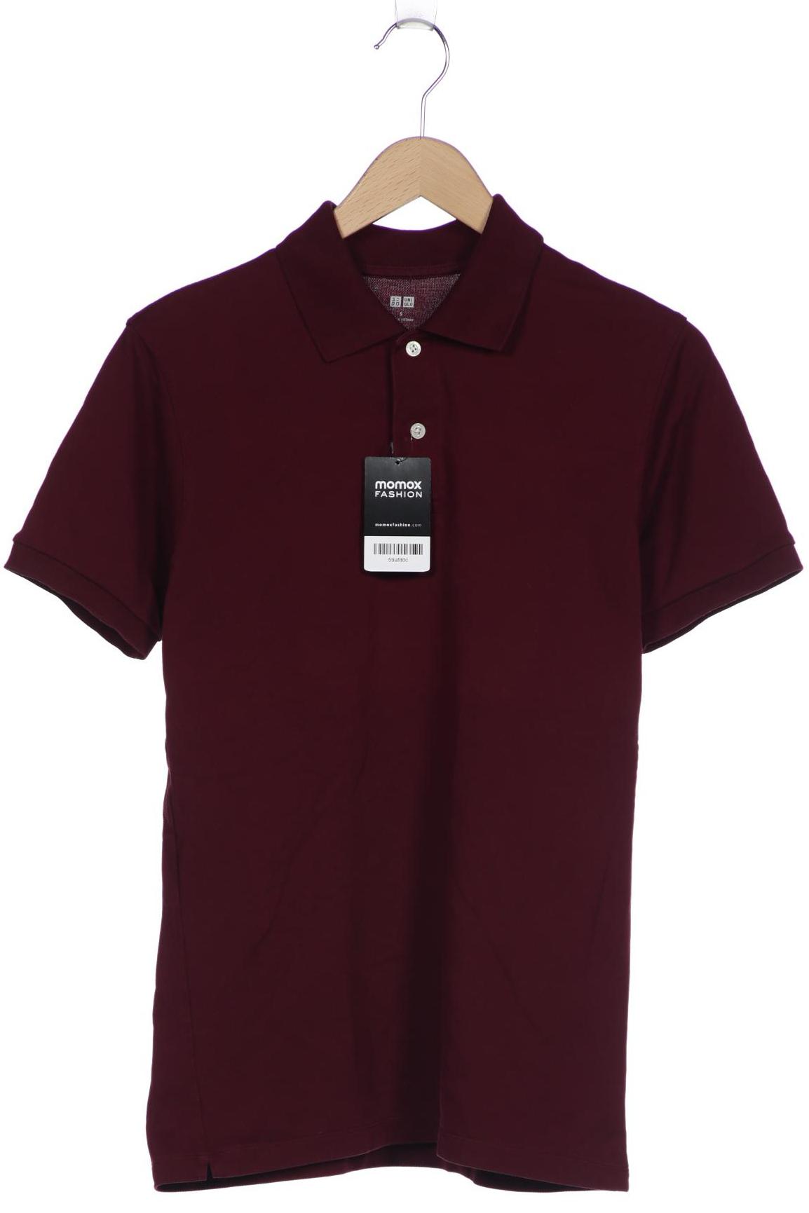 

uniqlo Herren Poloshirt, bordeaux, Gr. 46