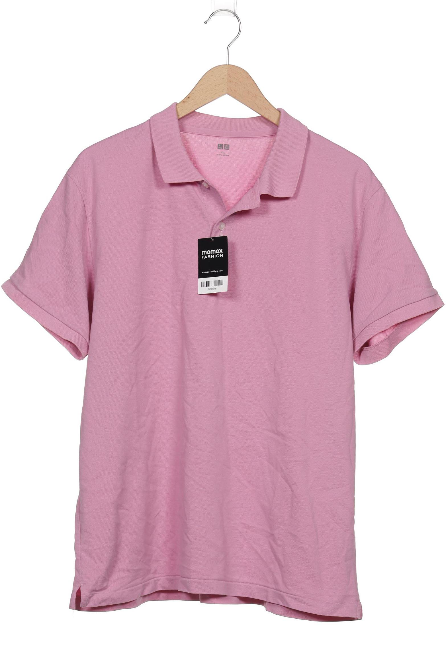 

uniqlo Herren Poloshirt, pink, Gr. 56