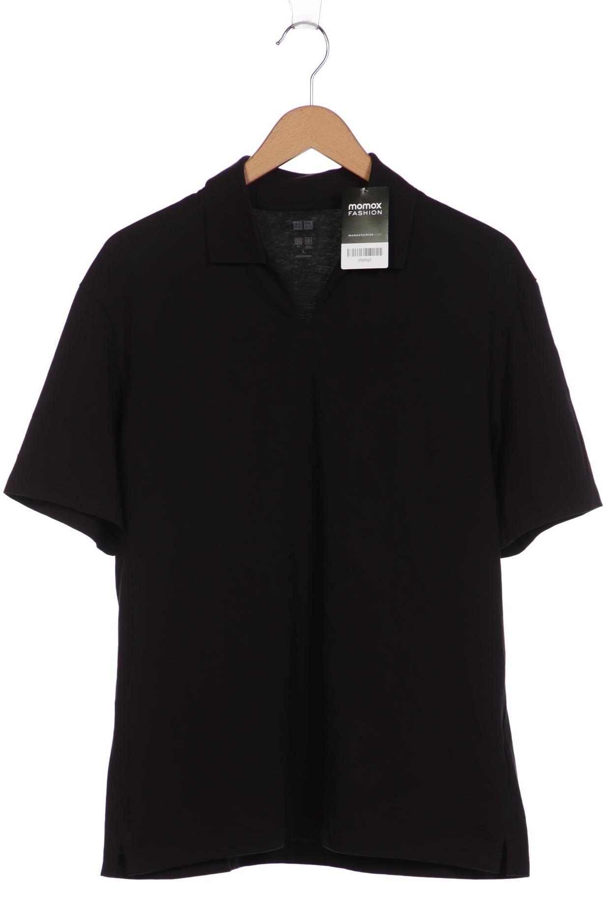 

uniqlo Herren Poloshirt, schwarz, Gr. 52