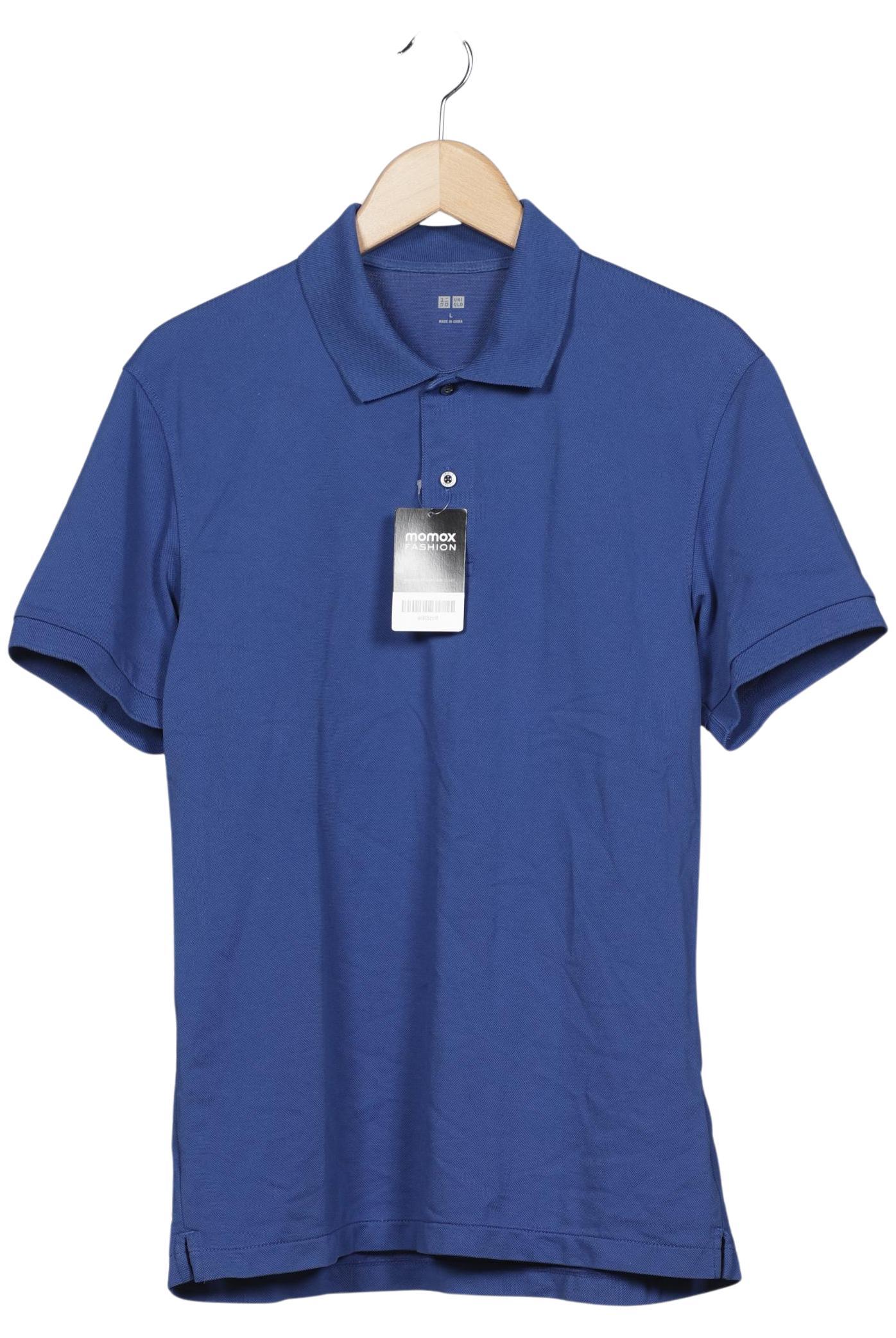 

uniqlo Herren Poloshirt, blau, Gr. 52