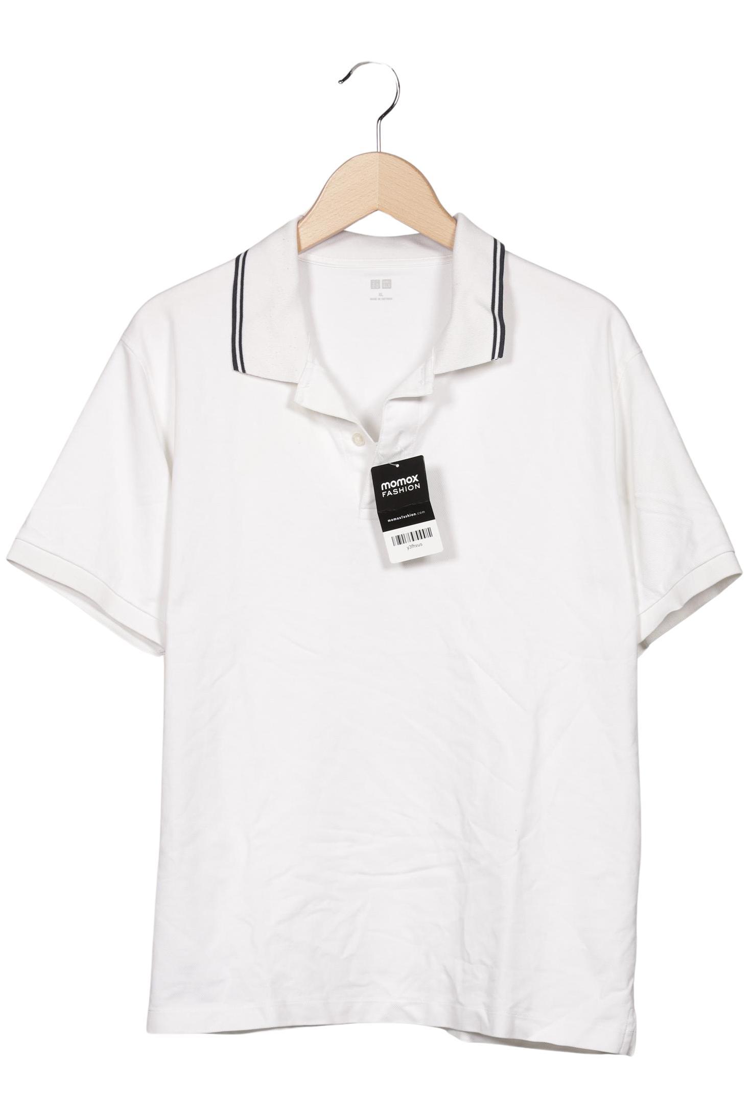 

uniqlo Herren Poloshirt, weiß, Gr. 54