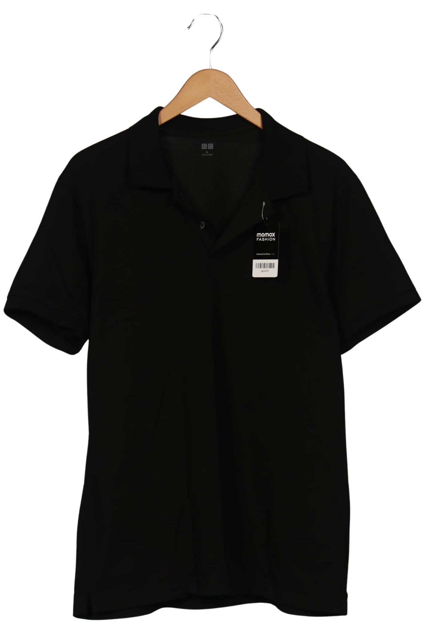 

uniqlo Herren Poloshirt, schwarz, Gr. 54