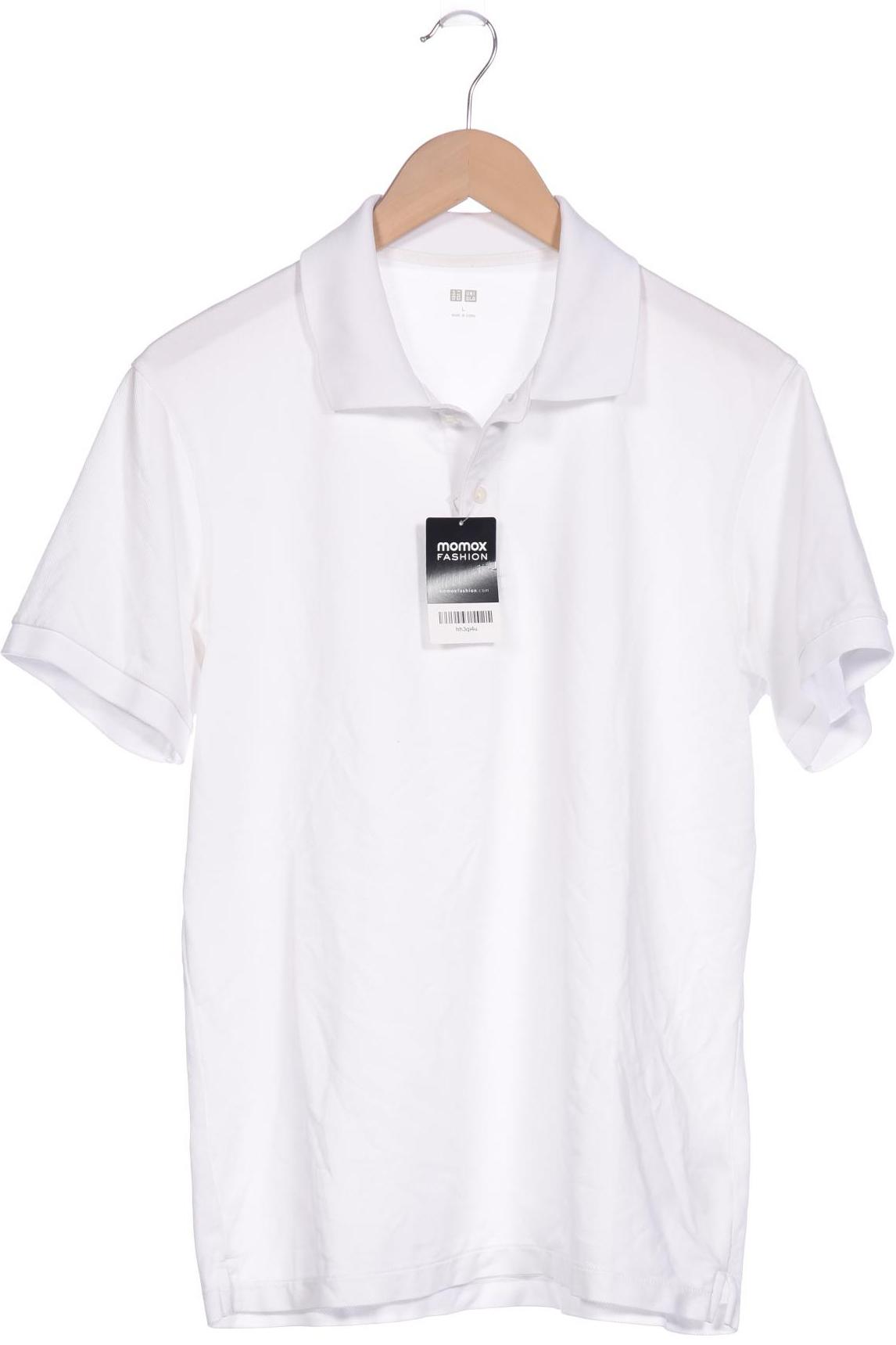 

uniqlo Herren Poloshirt, weiß, Gr. 52