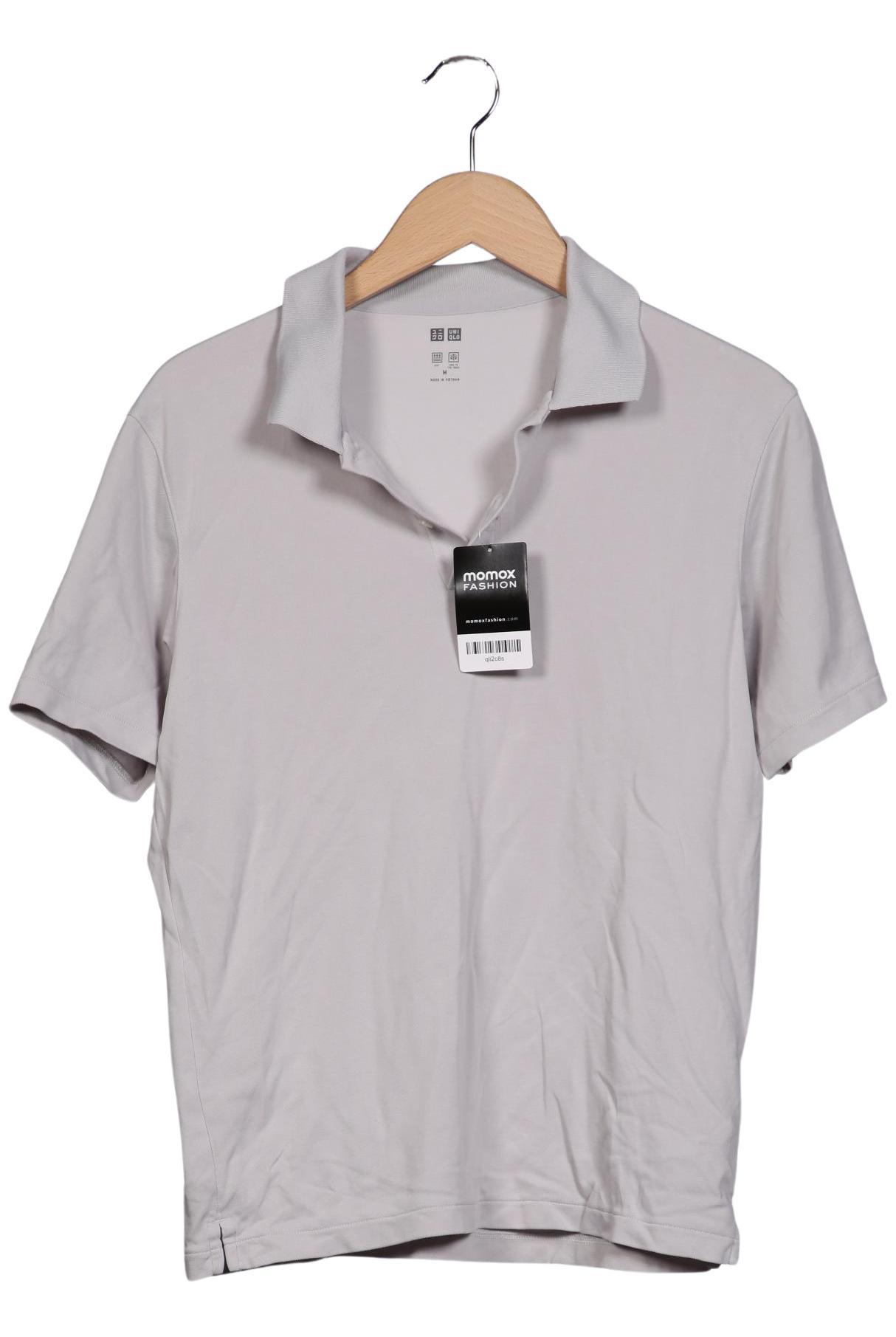 

uniqlo Herren Poloshirt, grau, Gr. 48