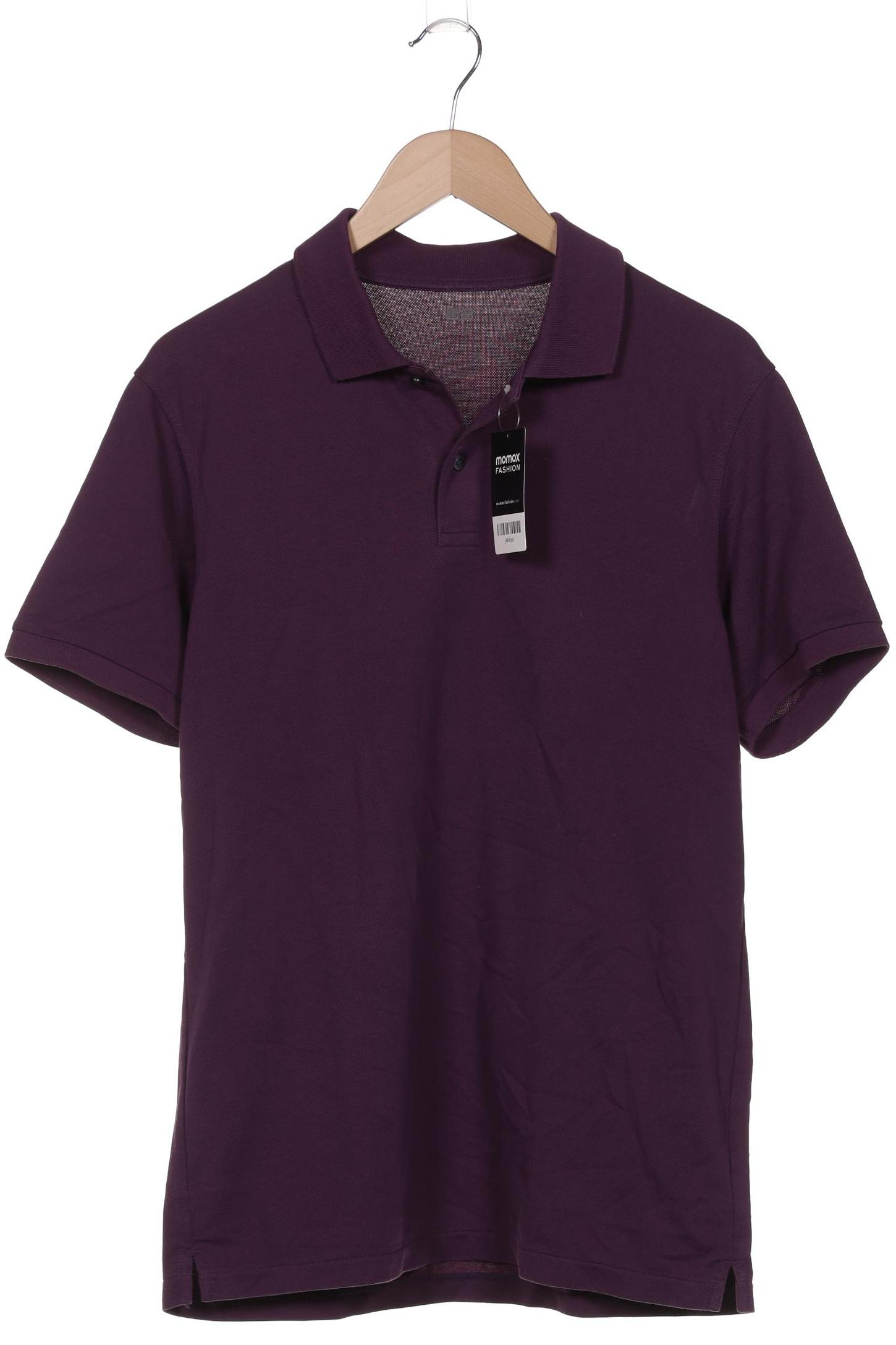 

uniqlo Herren Poloshirt, flieder, Gr. 52