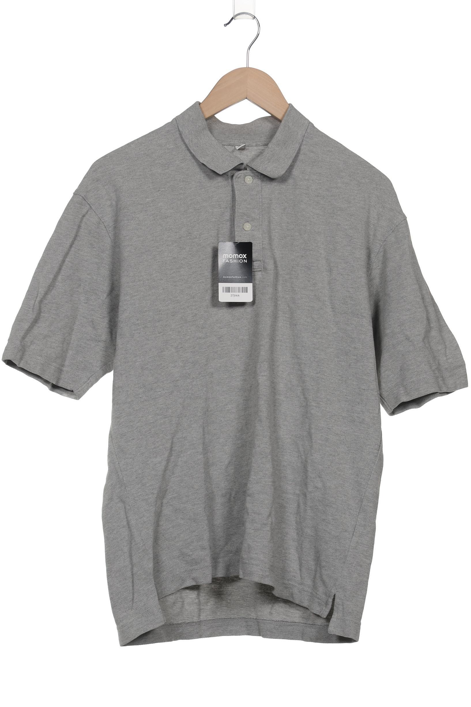 

uniqlo Herren Poloshirt, grau, Gr. 48