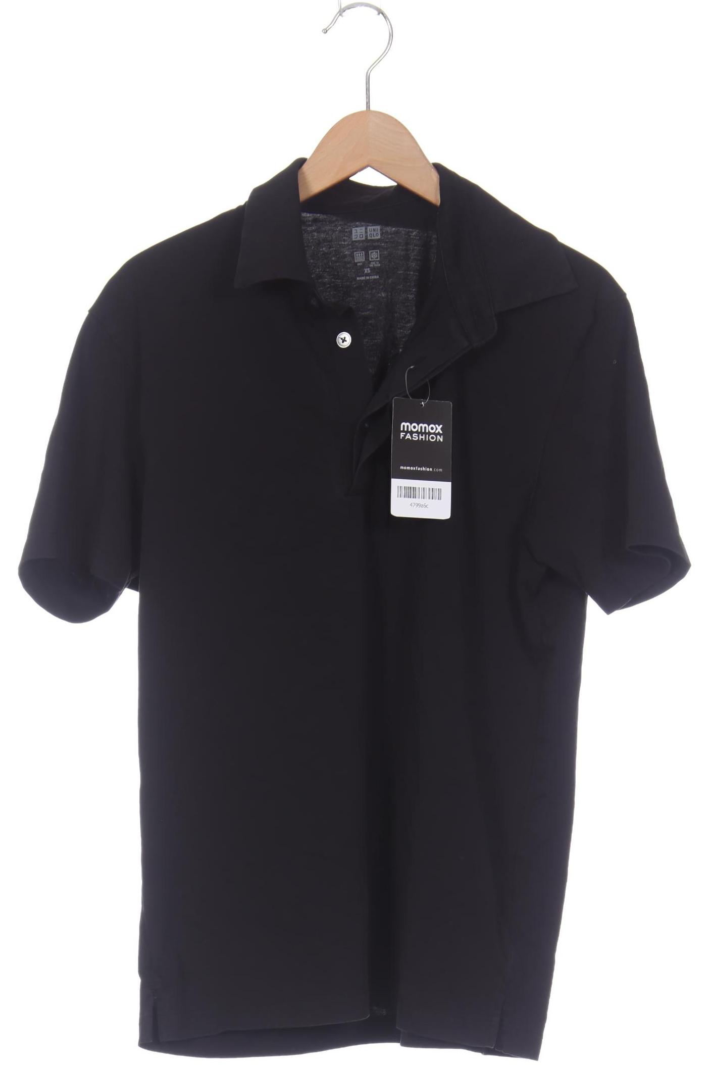 

uniqlo Herren Poloshirt, schwarz, Gr. 44