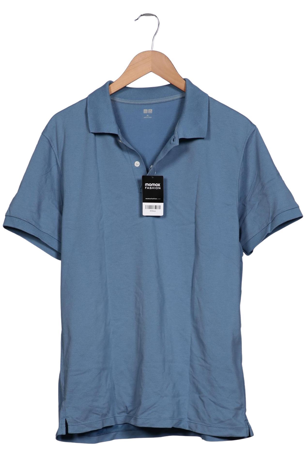 

uniqlo Herren Poloshirt, blau, Gr. 54