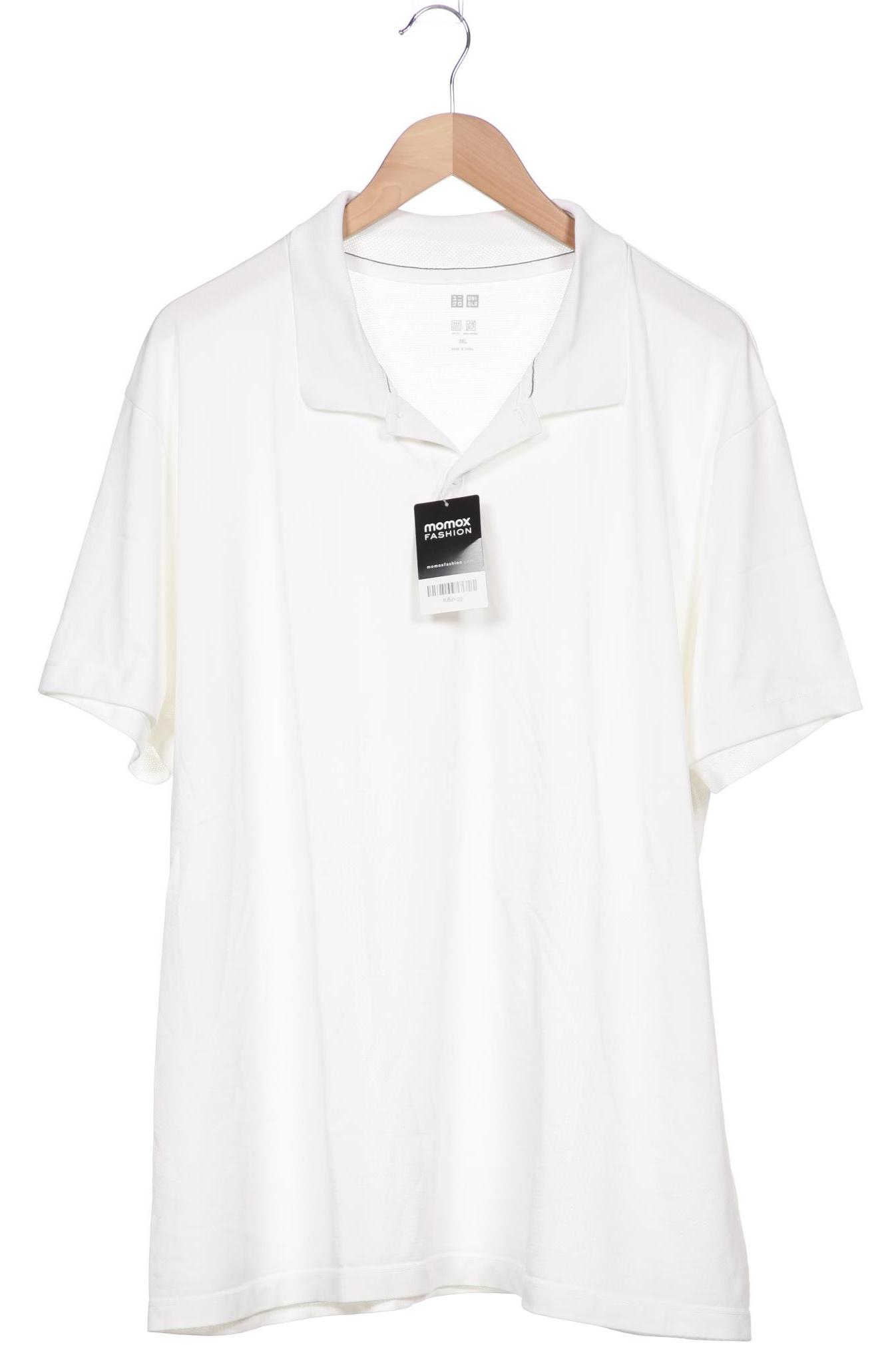 

uniqlo Herren Poloshirt, weiß