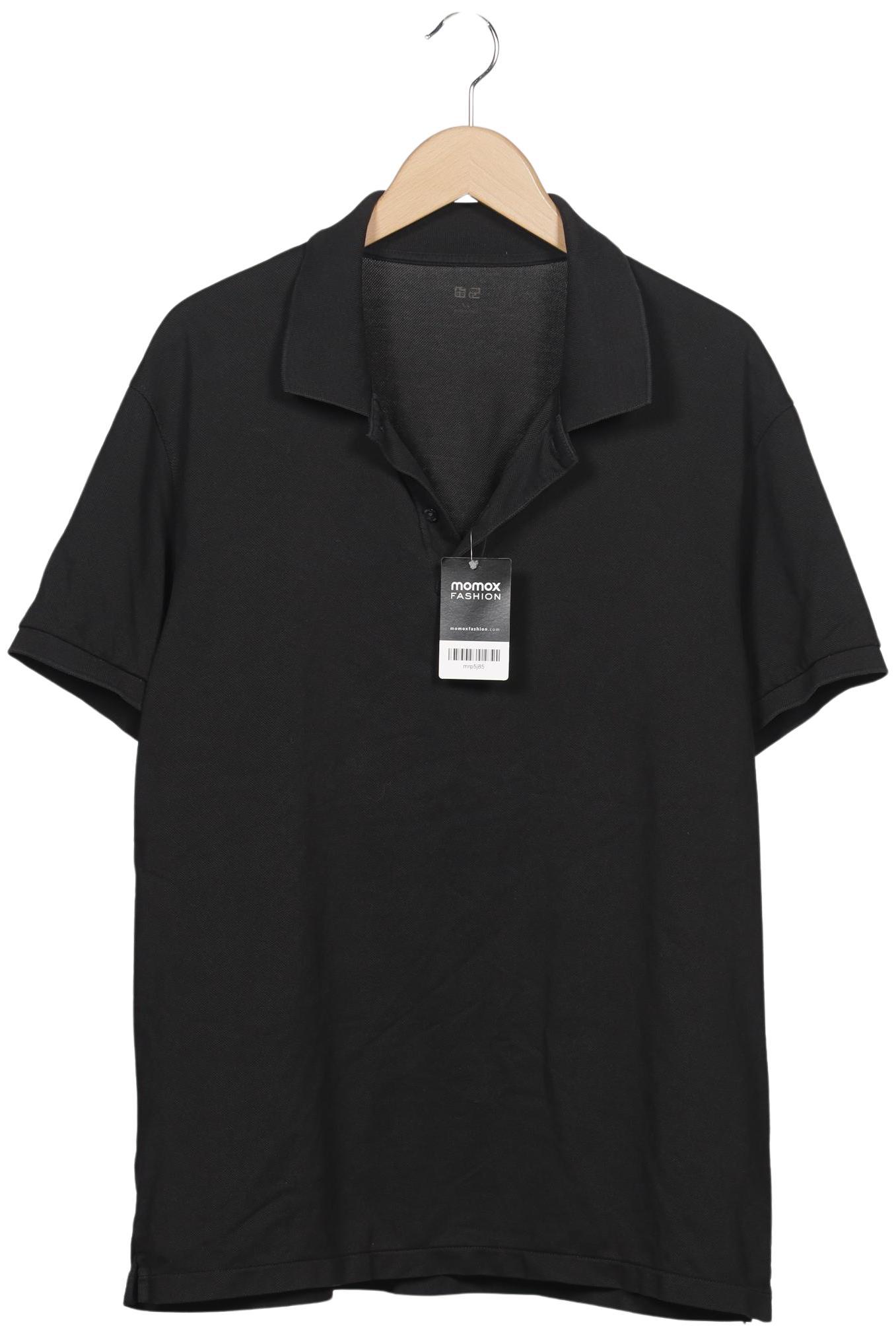 

uniqlo Herren Poloshirt, schwarz, Gr. 56