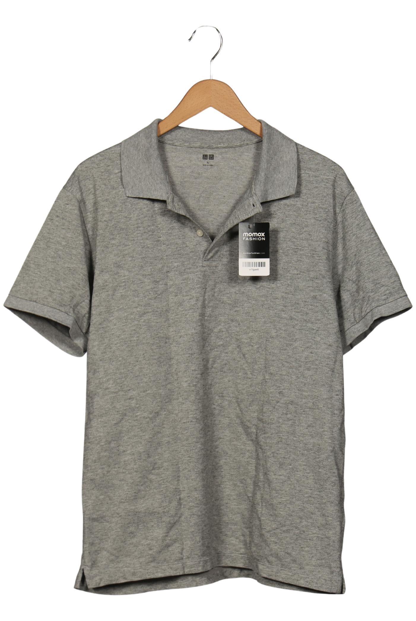 

uniqlo Herren Poloshirt, grau, Gr. 54