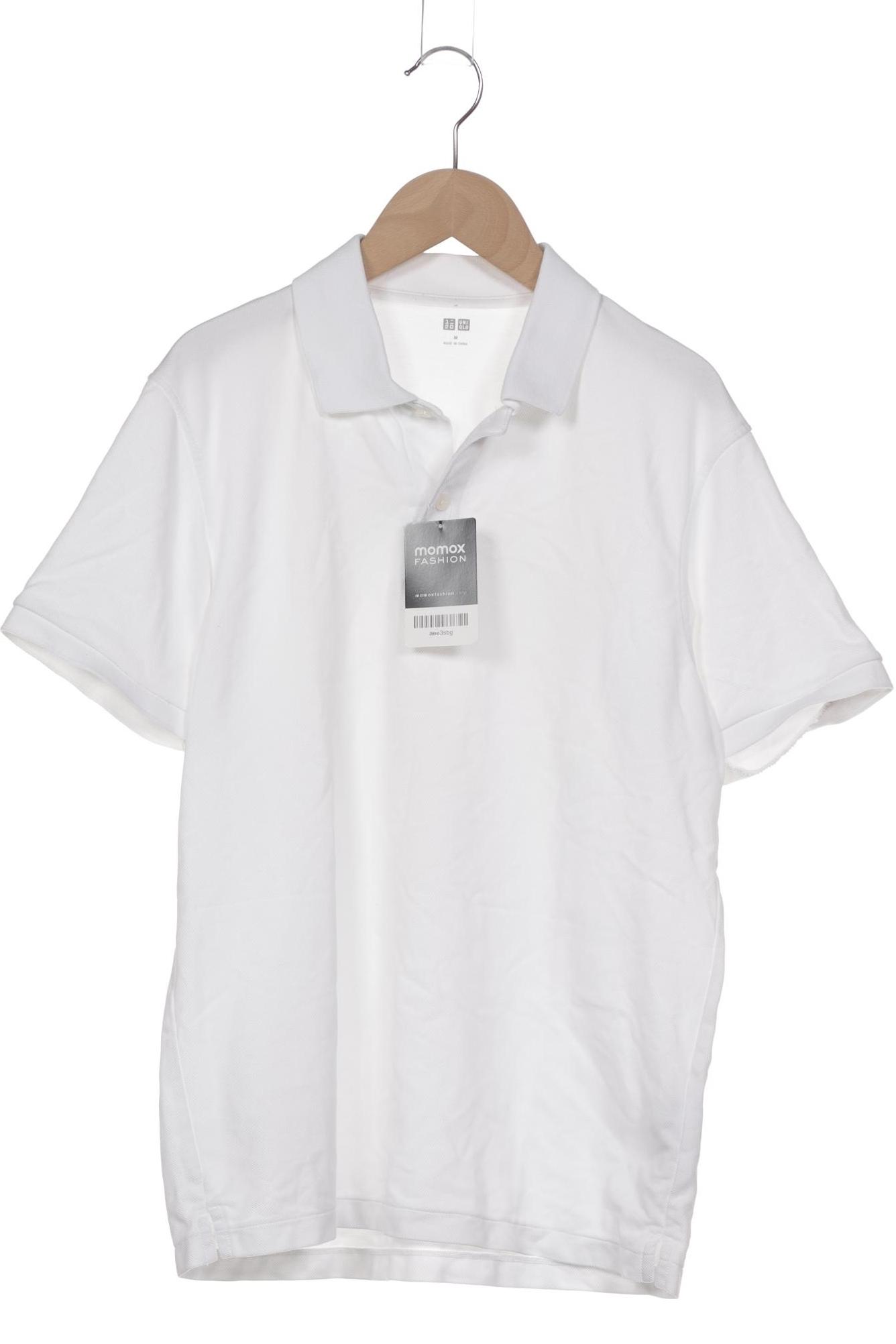 

uniqlo Herren Poloshirt, weiß, Gr. 48