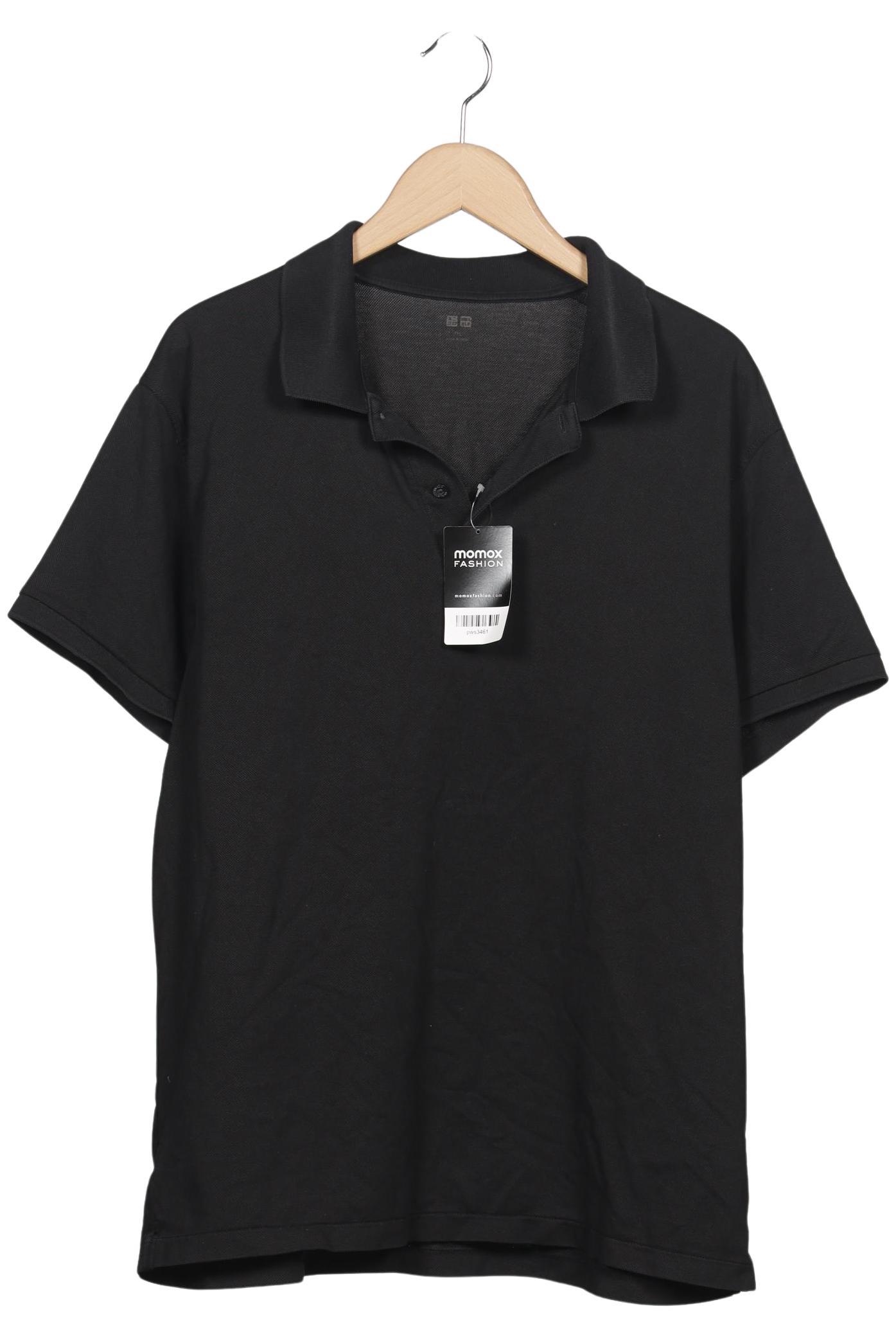 

uniqlo Herren Poloshirt, schwarz, Gr. 56