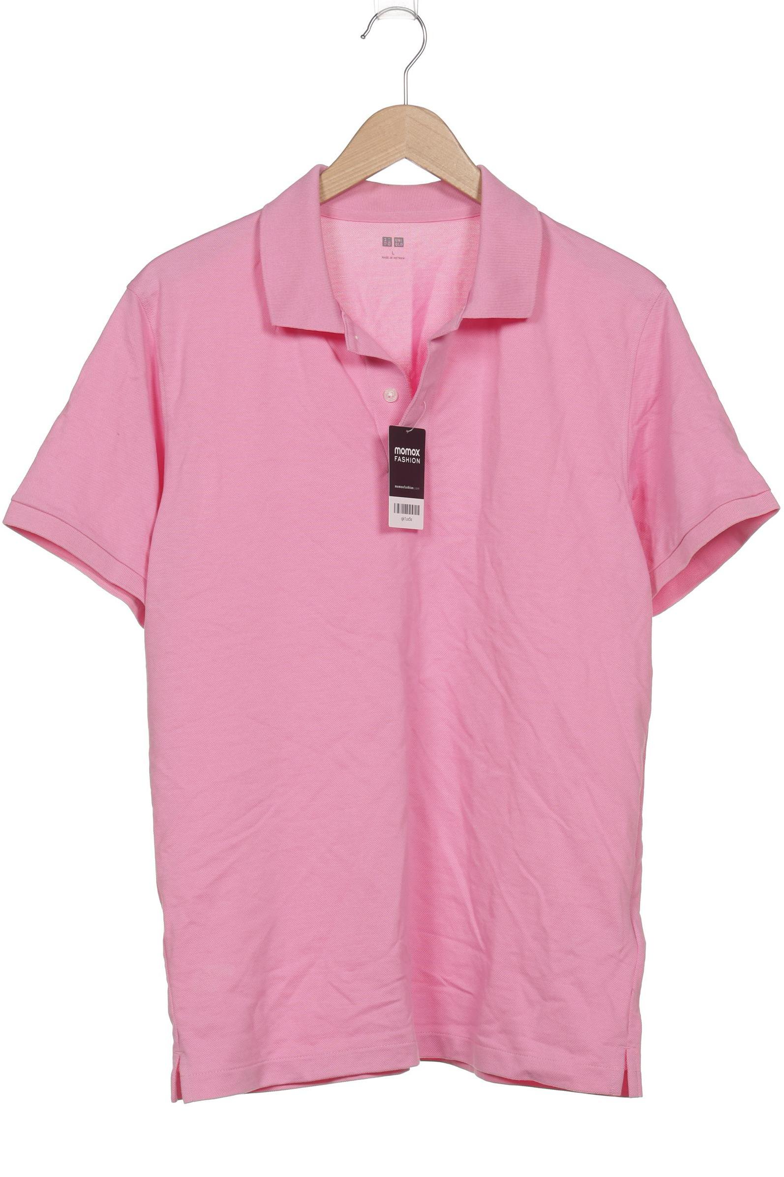 

uniqlo Herren Poloshirt, pink, Gr. 52