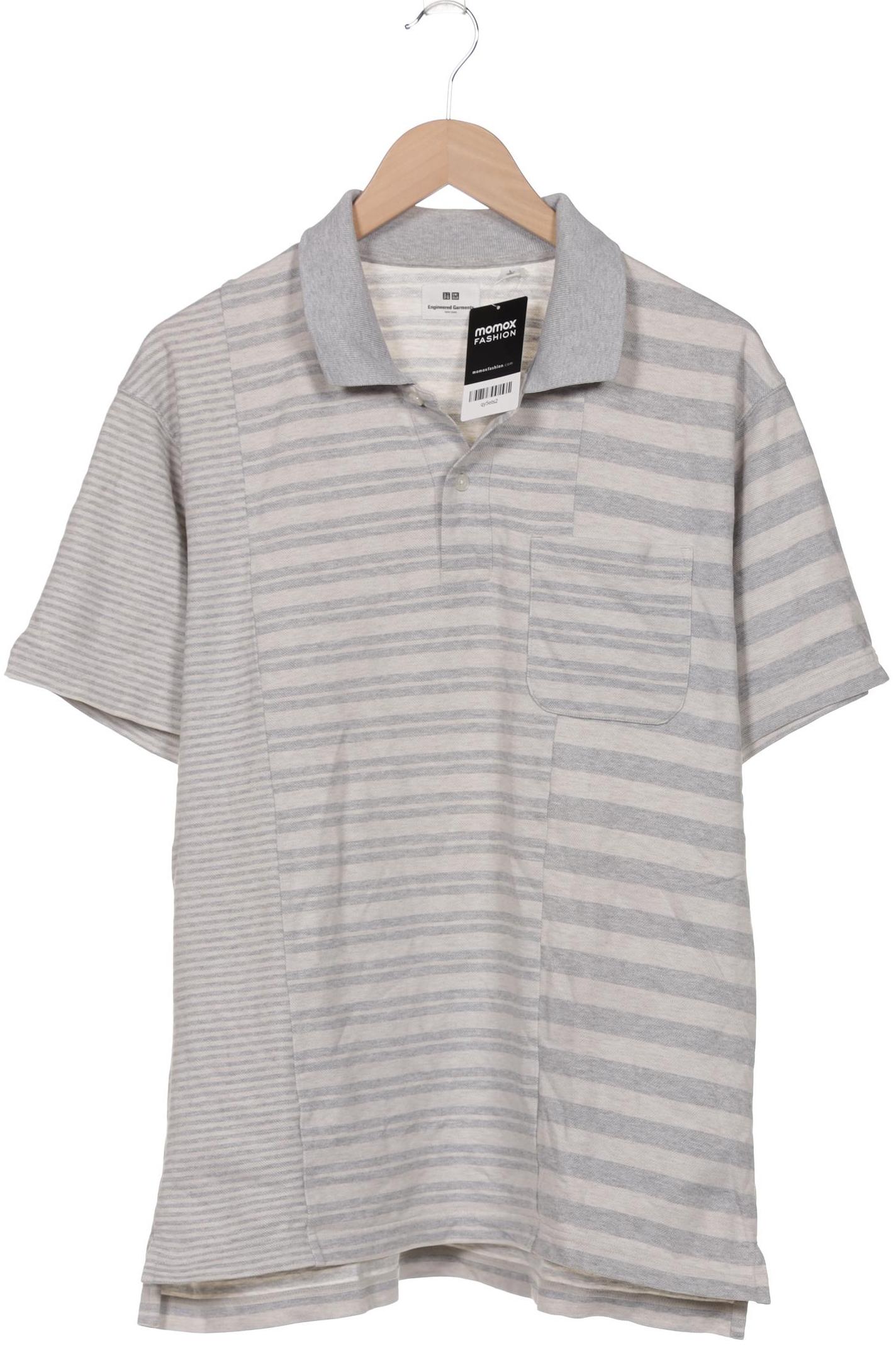 

uniqlo Herren Poloshirt, grau, Gr. 52