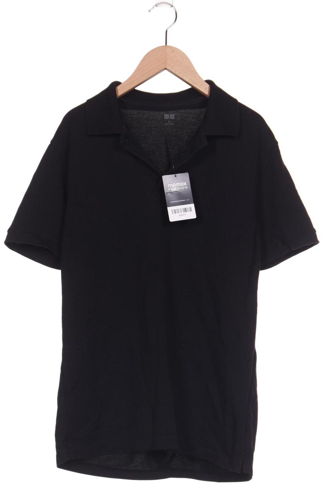 

uniqlo Herren Poloshirt, schwarz, Gr. 48
