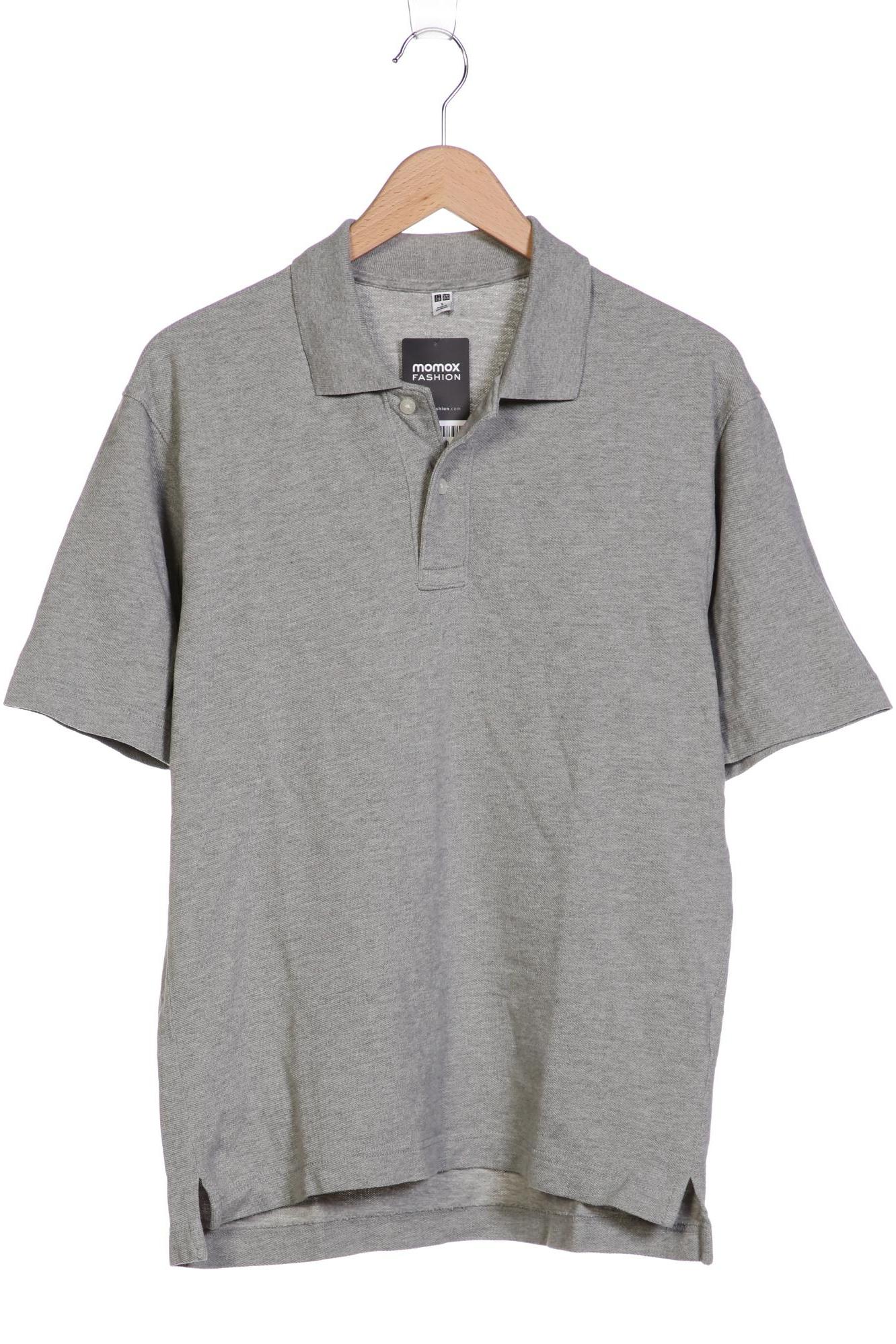 

uniqlo Herren Poloshirt, grau