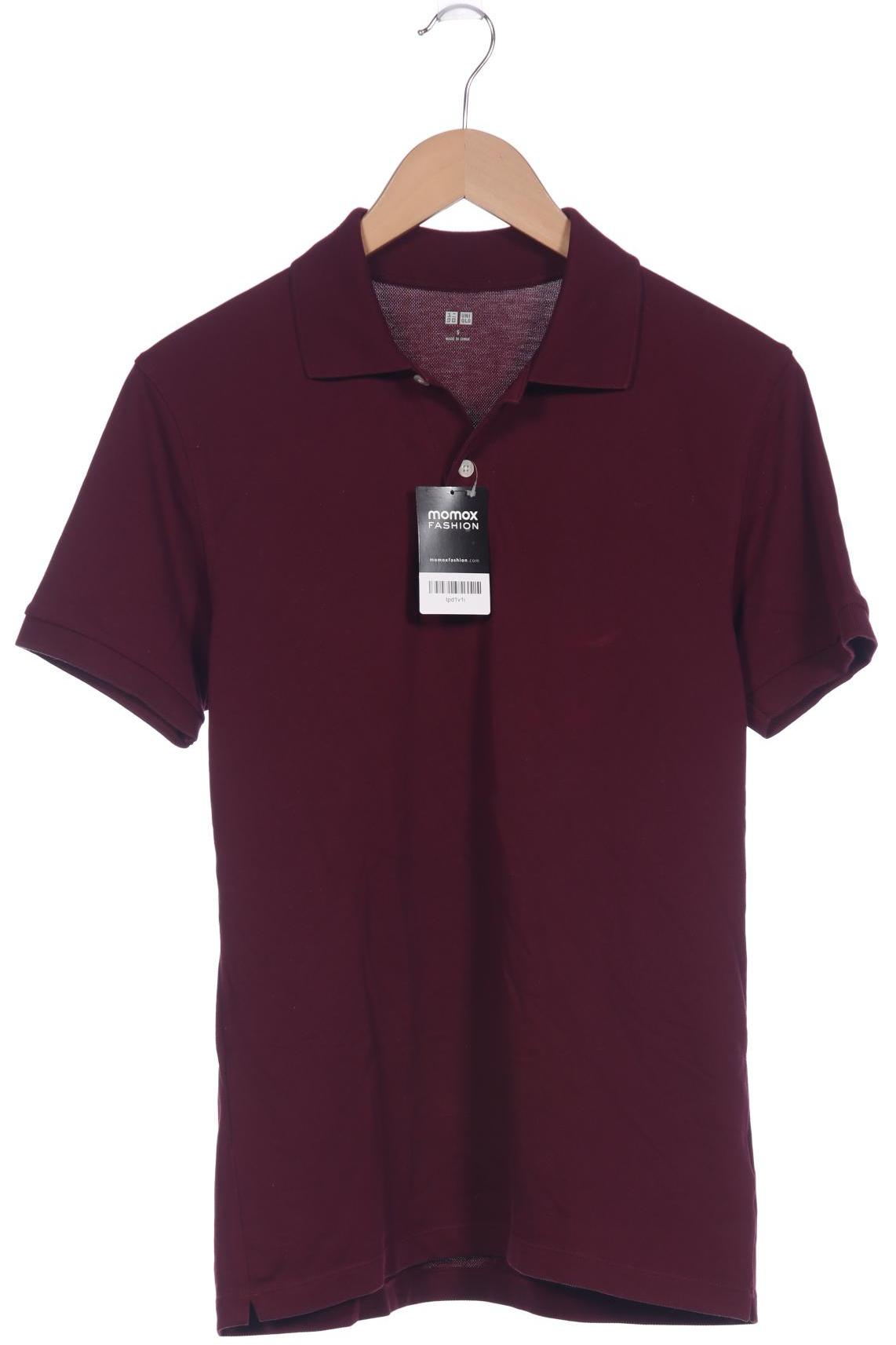 

uniqlo Herren Poloshirt, bordeaux, Gr. 46