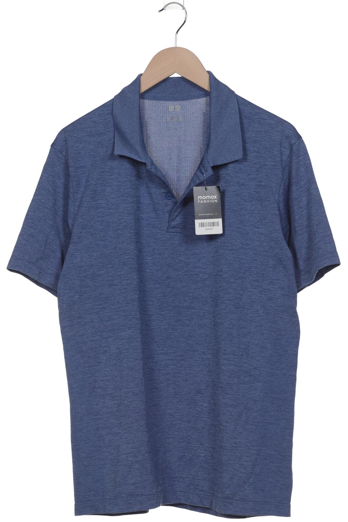 

uniqlo Herren Poloshirt, blau, Gr. 52