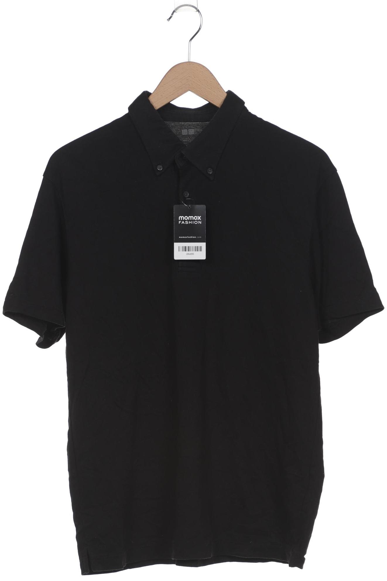 

uniqlo Herren Poloshirt, schwarz, Gr. 52