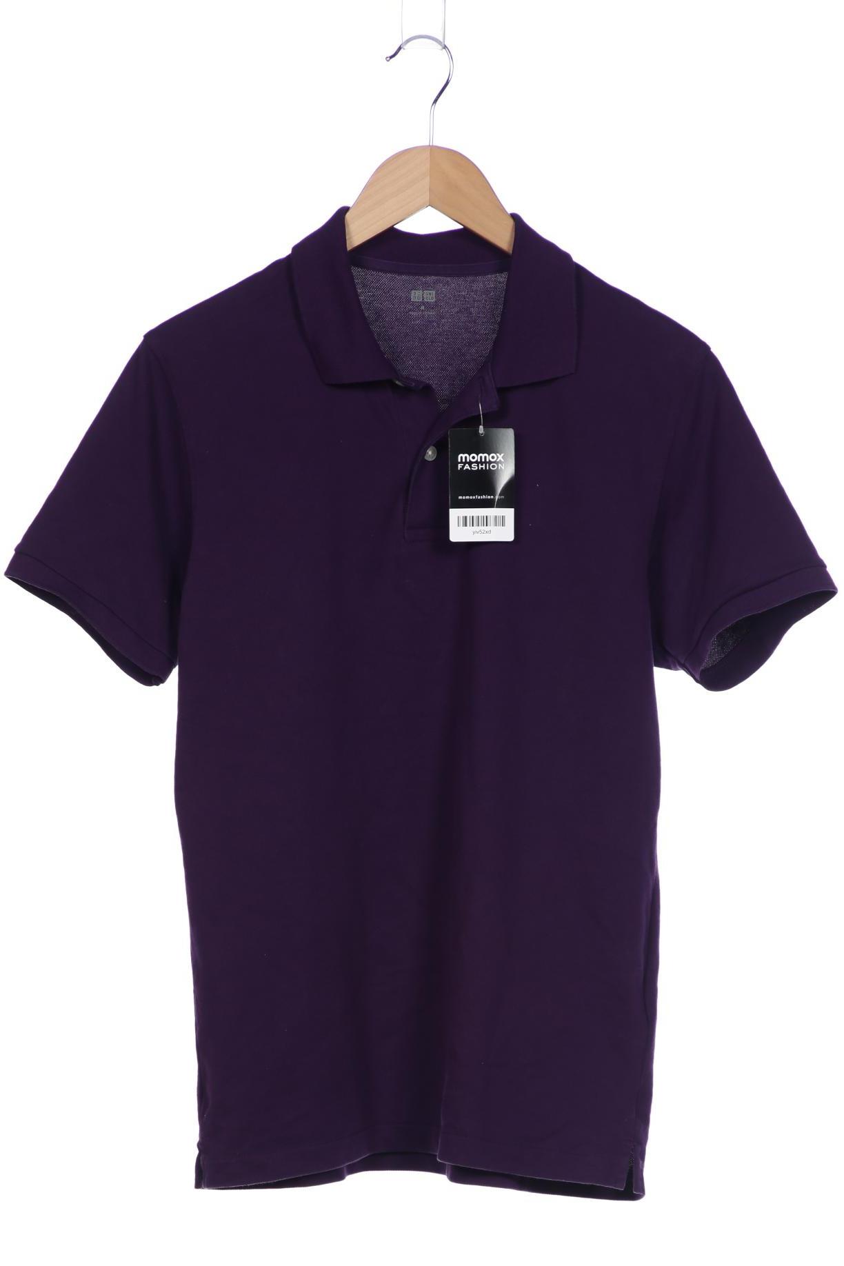 

uniqlo Herren Poloshirt, flieder, Gr. 48