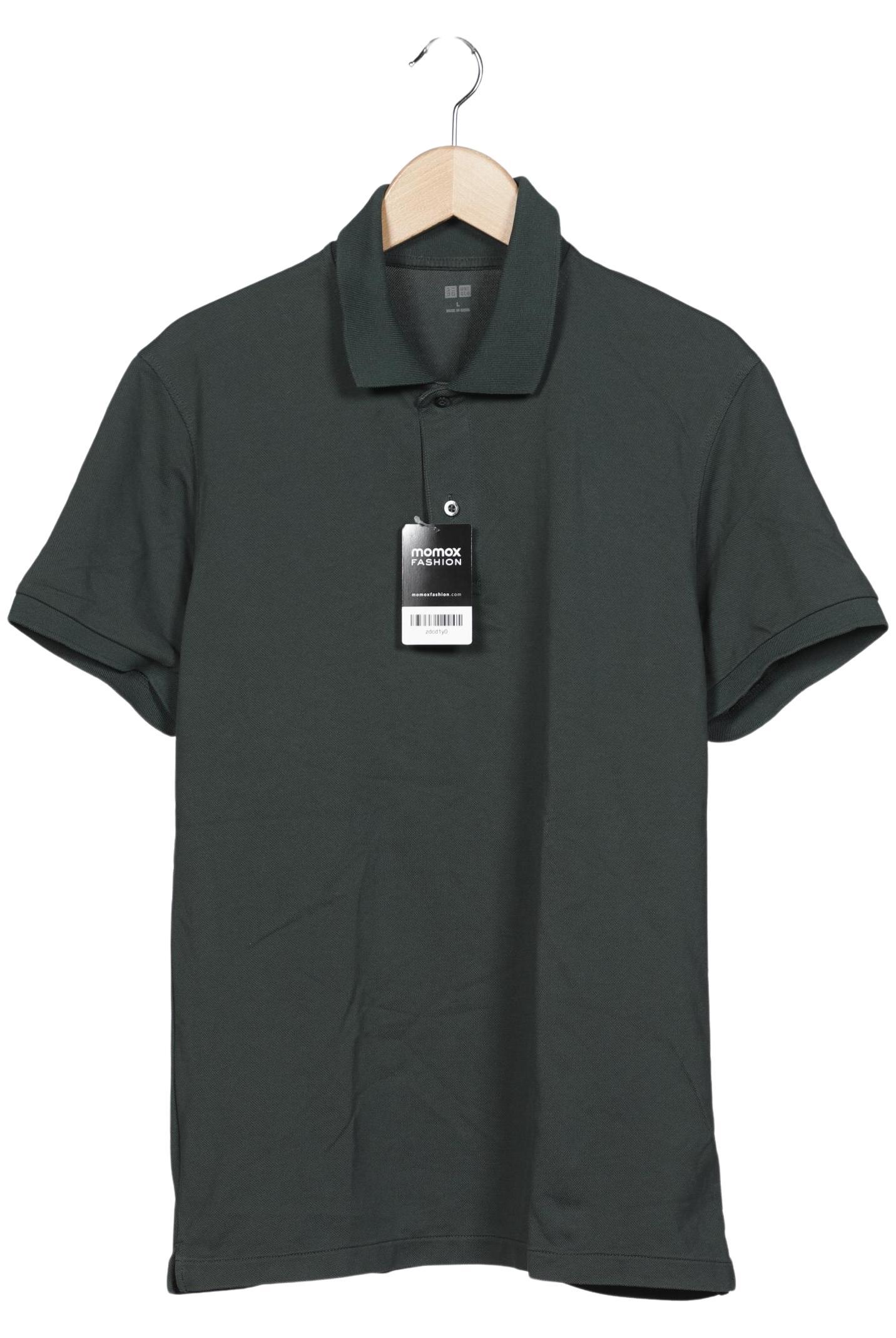 

uniqlo Herren Poloshirt, grün, Gr. 52