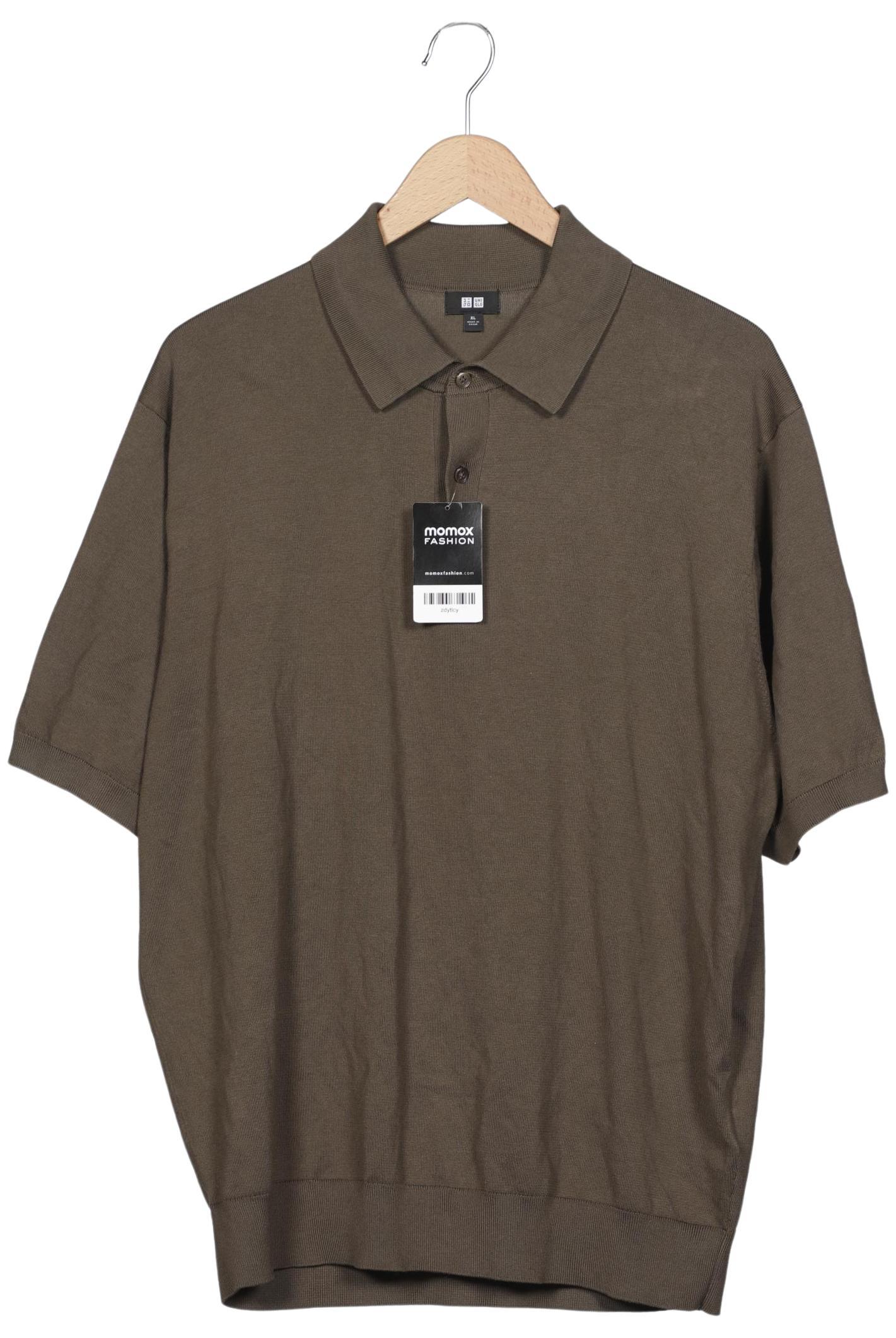 

uniqlo Herren Poloshirt, grün, Gr. 54
