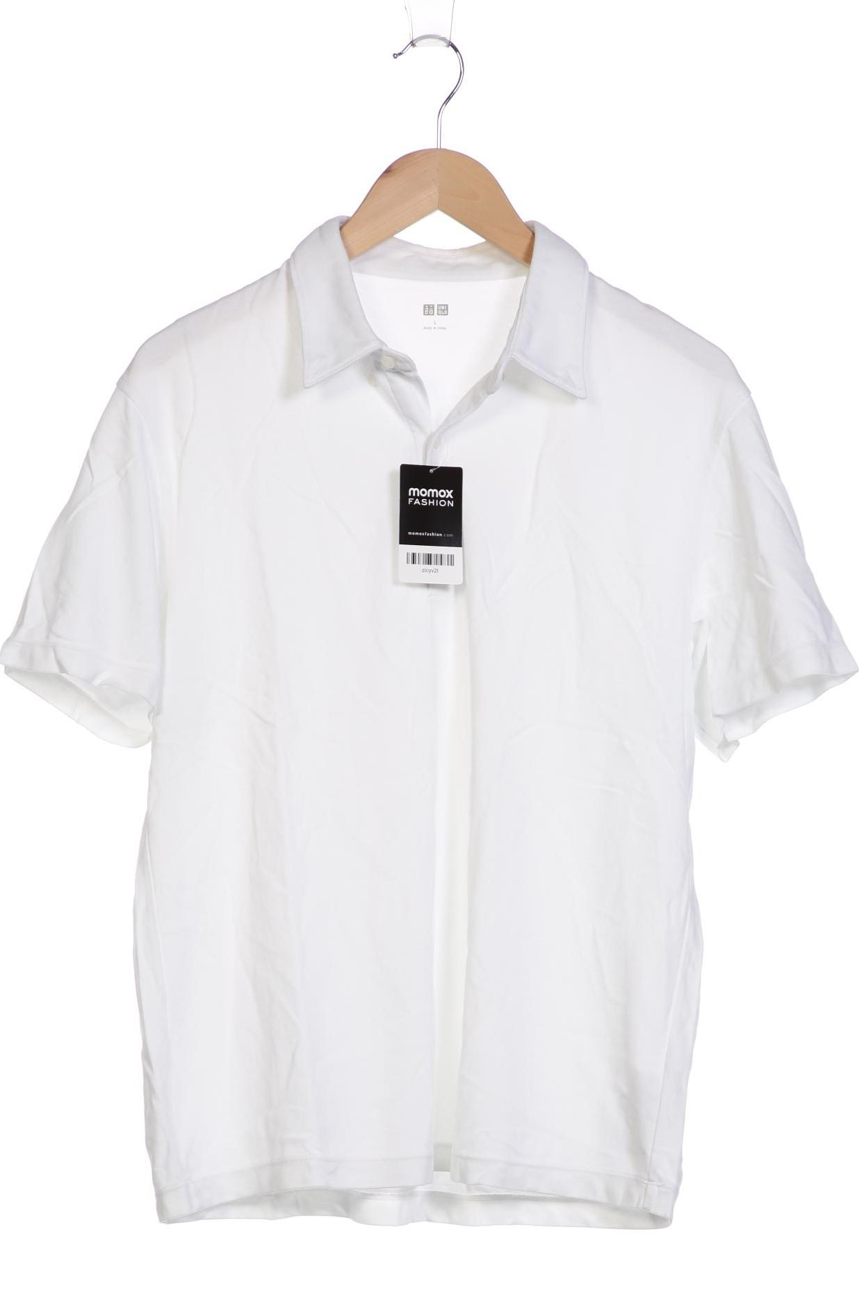

uniqlo Herren Poloshirt, weiß, Gr. 52