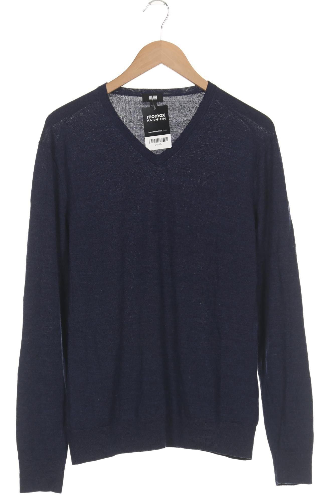 Thumbnail - uniqlo Herren Pullover, marineblau, Gr. 52