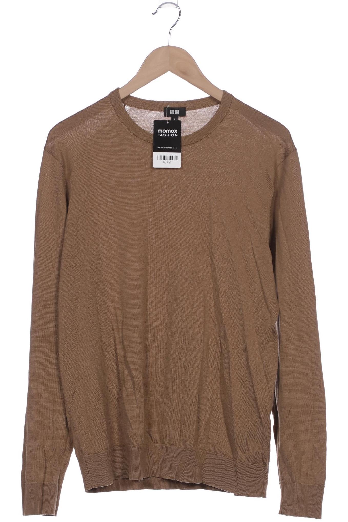 

uniqlo Herren Pullover, braun, Gr. 52