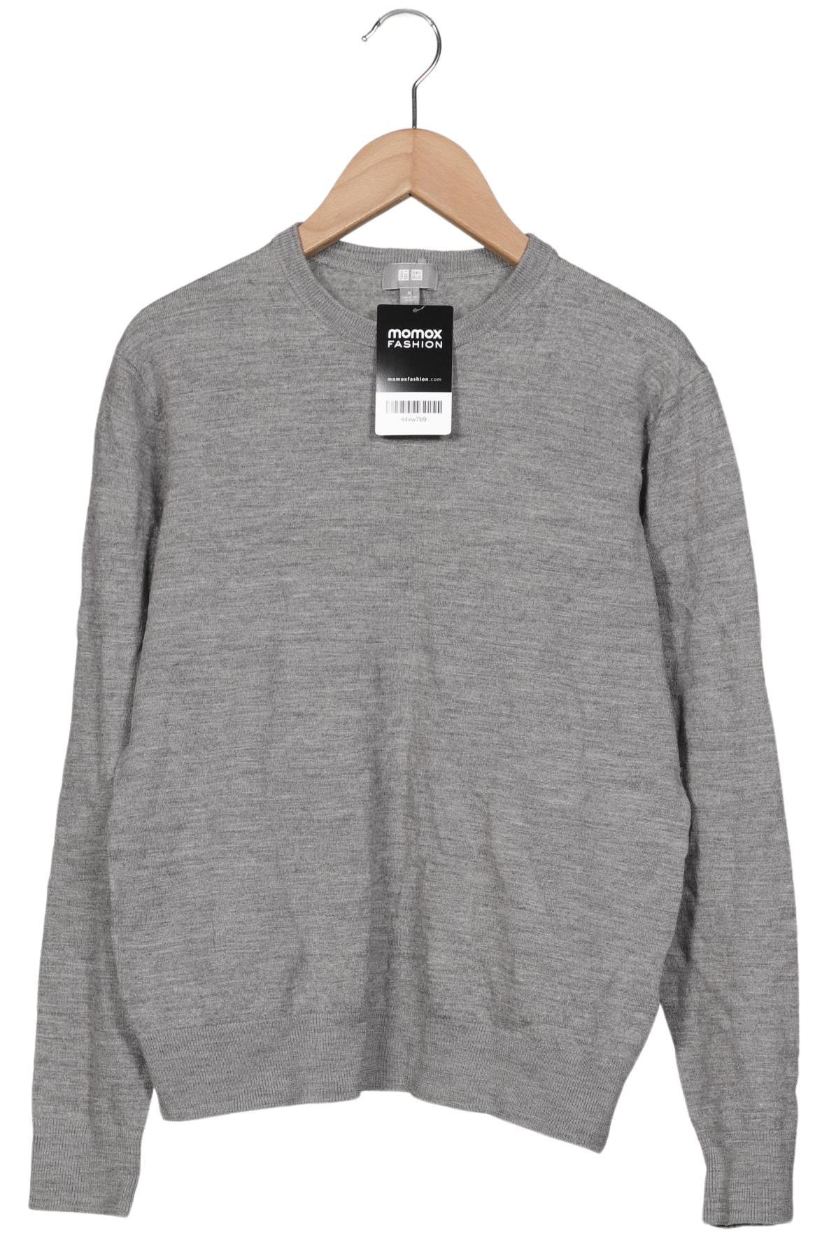 

uniqlo Herren Pullover, grau, Gr. 48