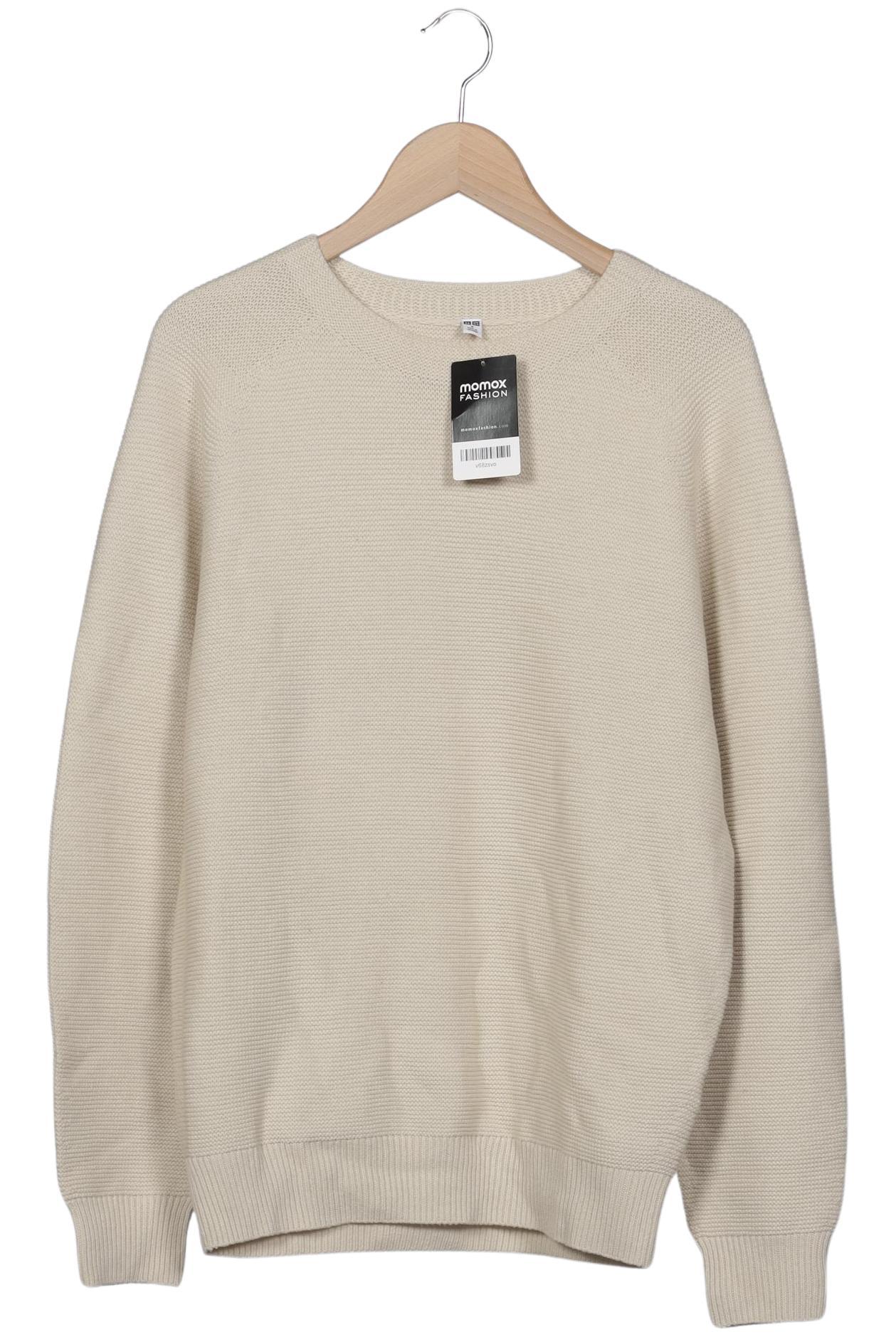 

uniqlo Herren Pullover, cremeweiß, Gr. 48