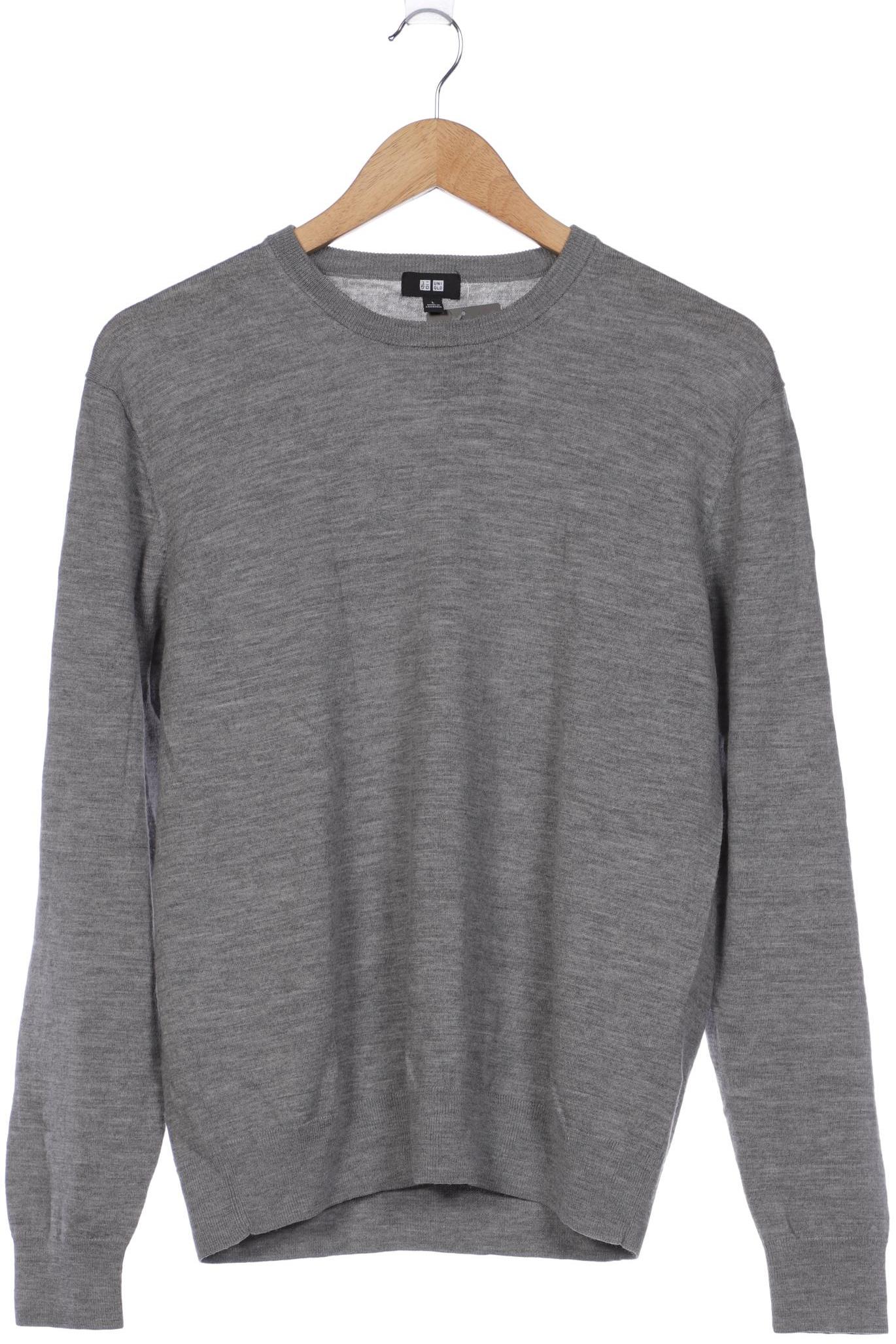 

uniqlo Herren Pullover, grau, Gr. 52