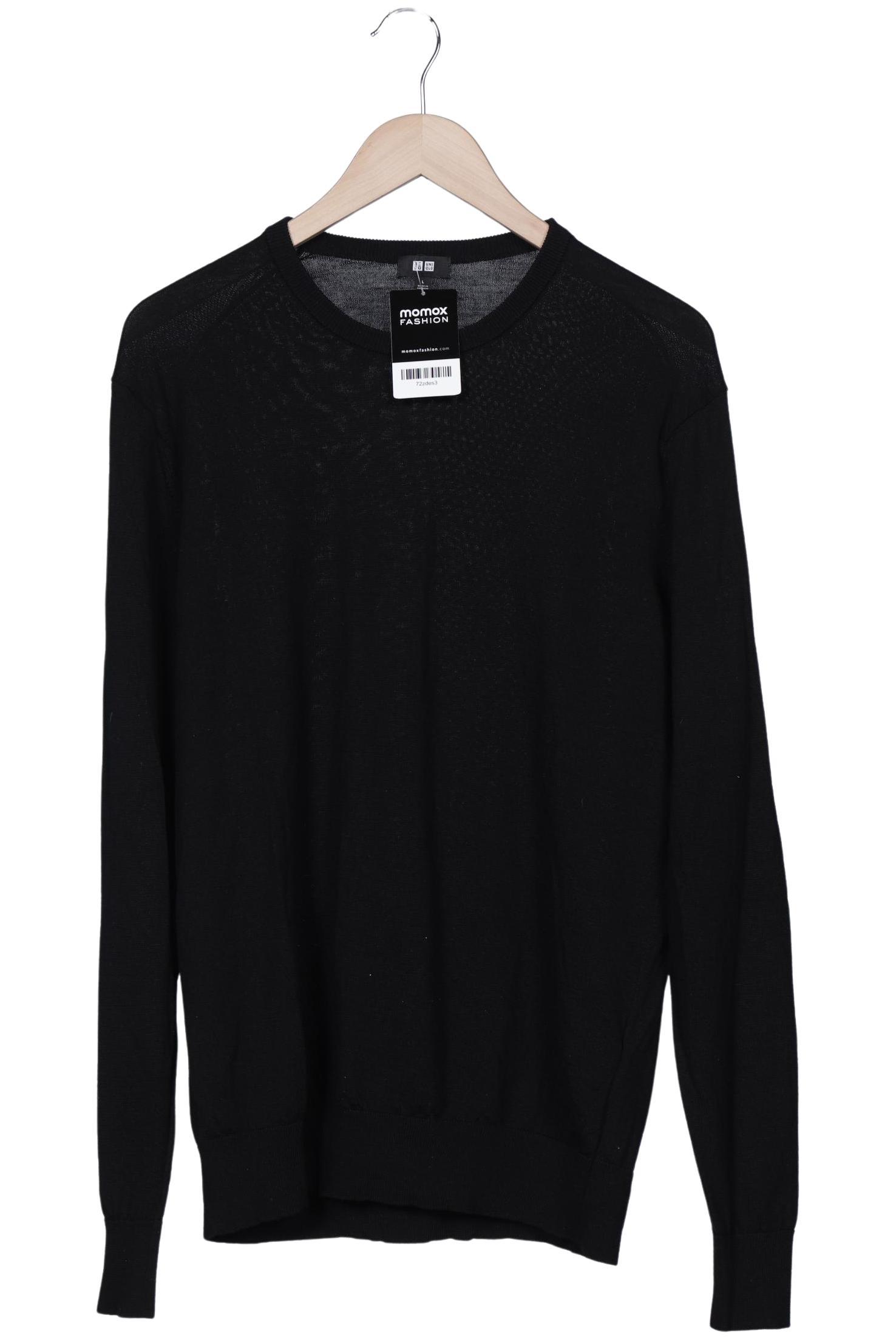 

uniqlo Herren Pullover, schwarz, Gr. 52