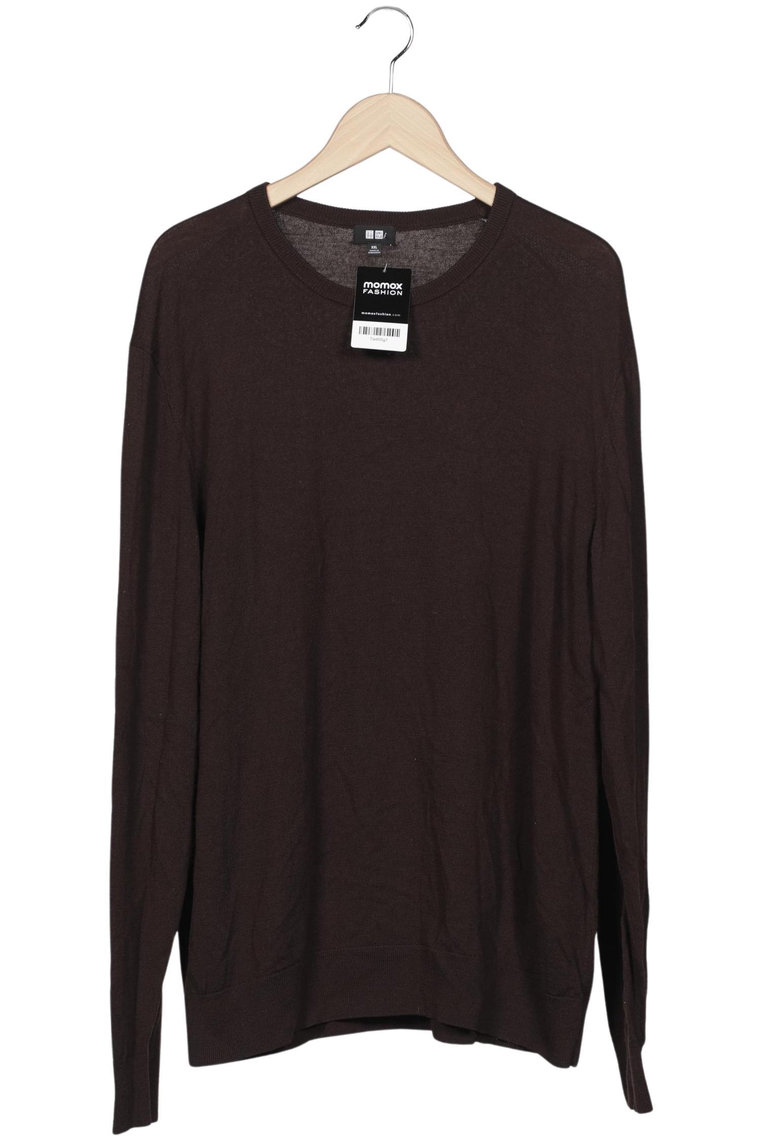 Thumbnail - uniqlo Herren Pullover, braun, Gr. 56