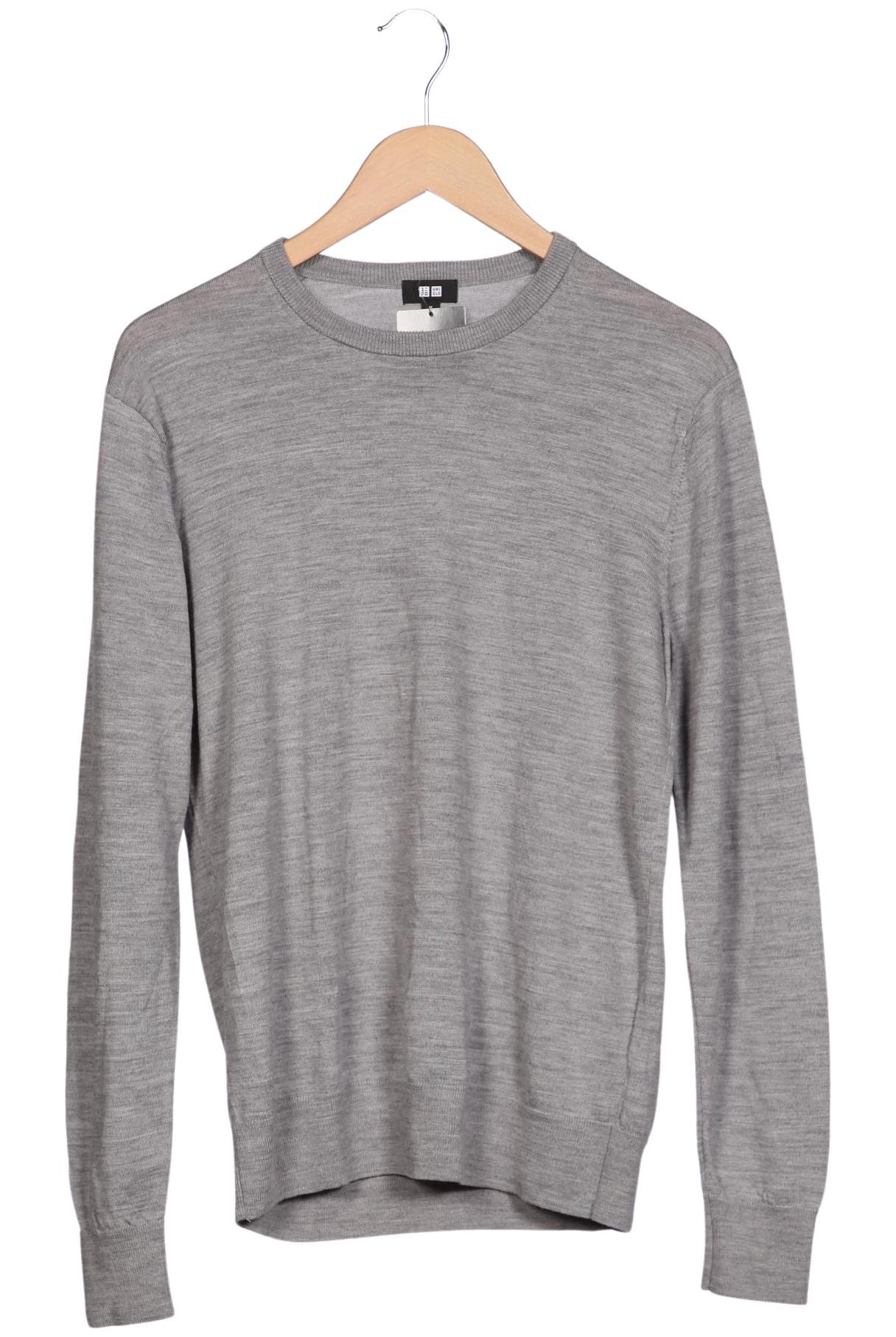 

uniqlo Herren Pullover, grau, Gr. 48