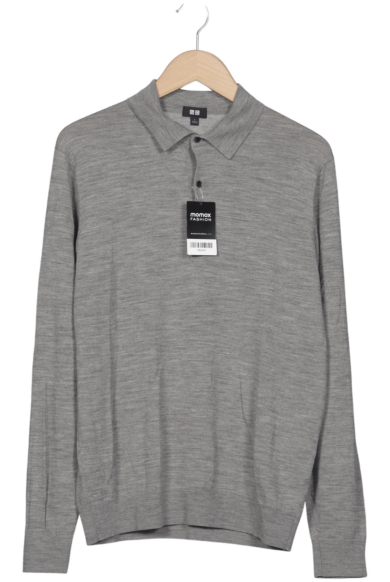 

uniqlo Herren Pullover, grau, Gr. 52